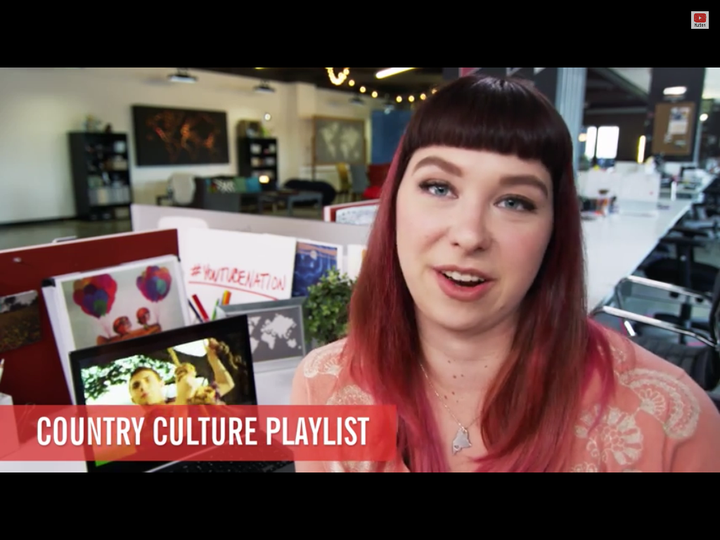 Country Culture Playlist, YouTube Nation, makeup by Betsy Kelly Beauty