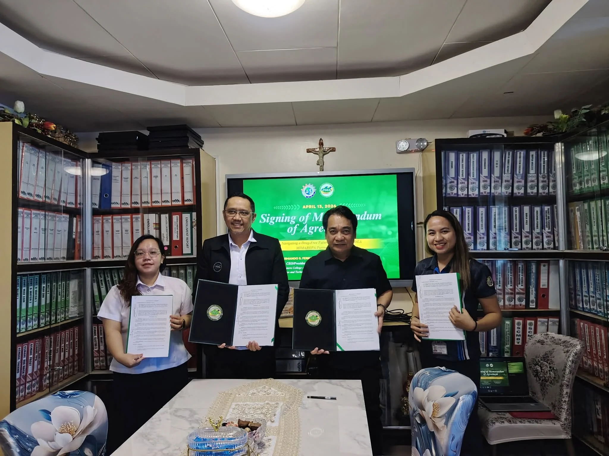 Partnership for a Drug-Free Campus: MOA Signing Ceremony