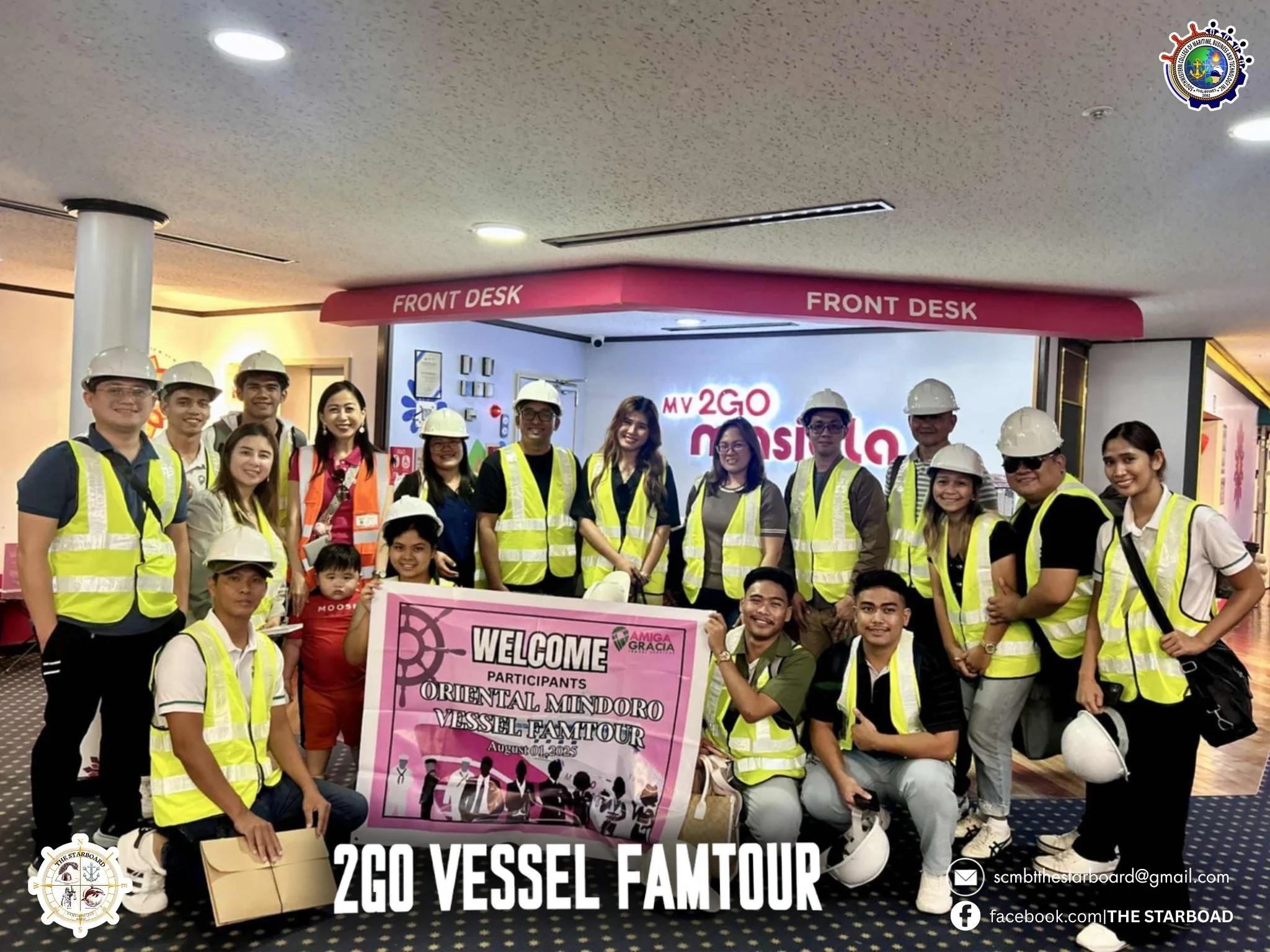SCMBT Strengthens Ties with 2GO and Amiga Gracia Travel Services Through Vessel FamTour