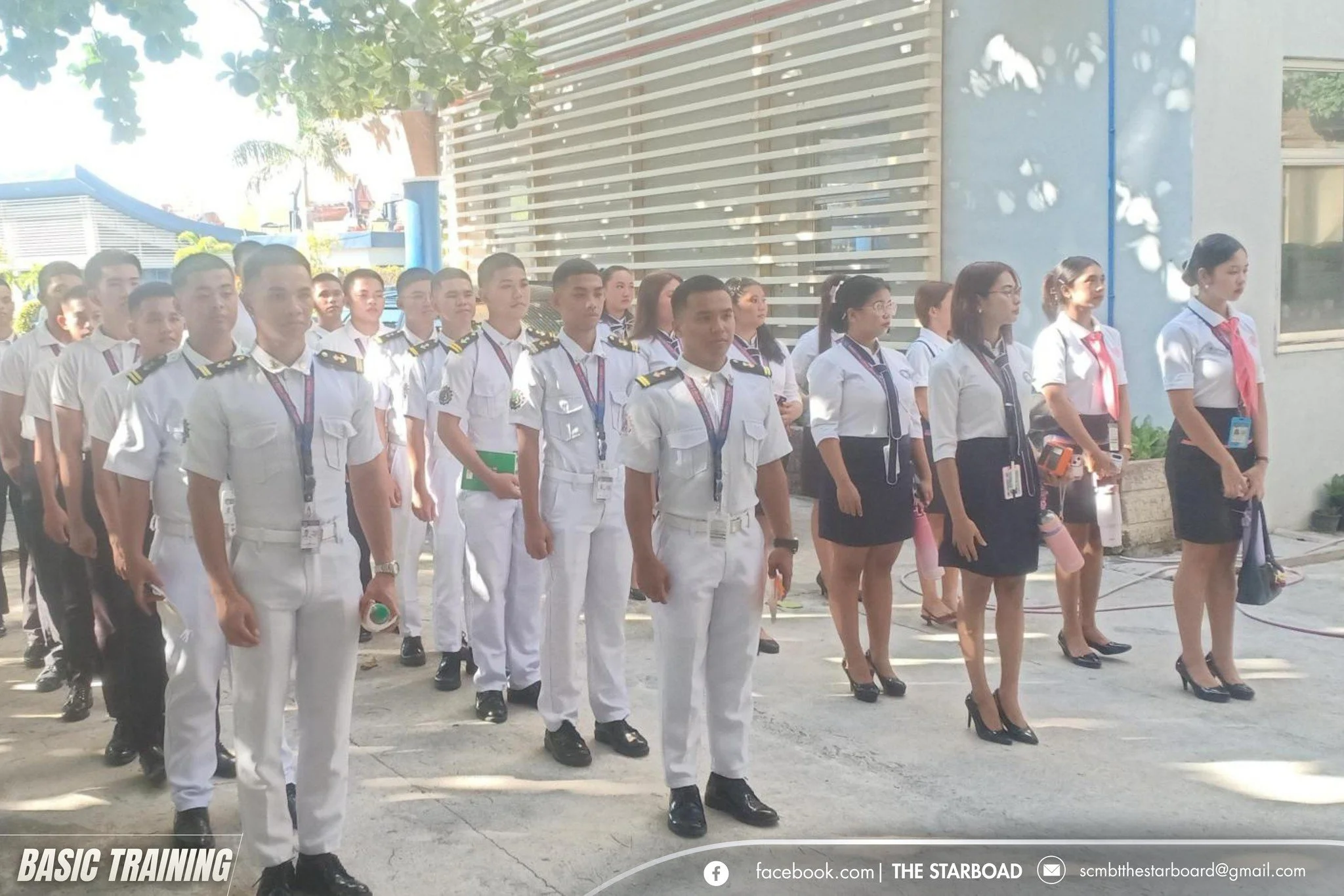 𝗡𝗘𝗪𝗦 I SCMBT Students Participate in Basic Training Program in Cavite
