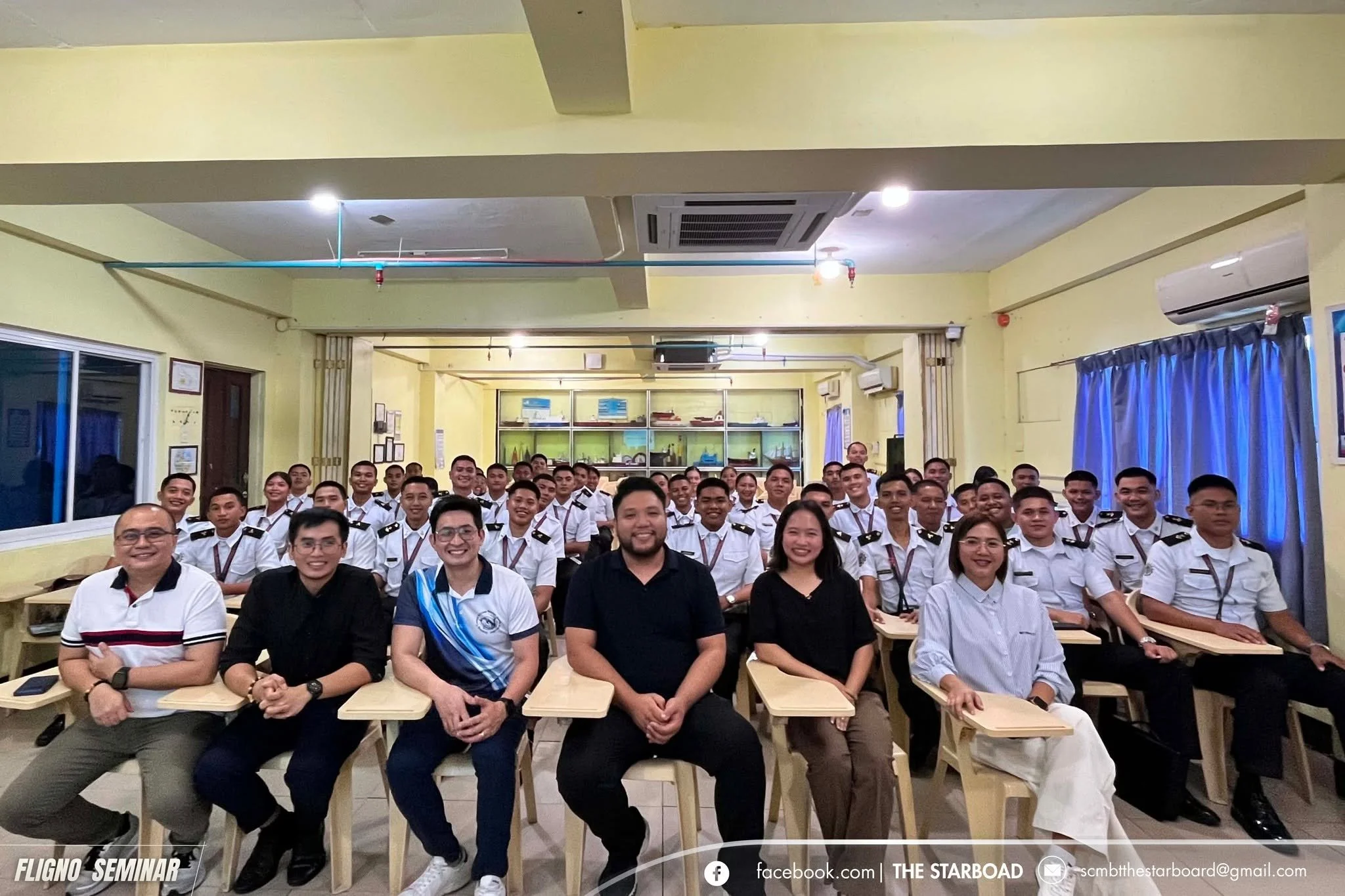 𝗡𝗘𝗪𝗦 I FLIGNO Holds Employment Readiness Seminar for Maritime Students