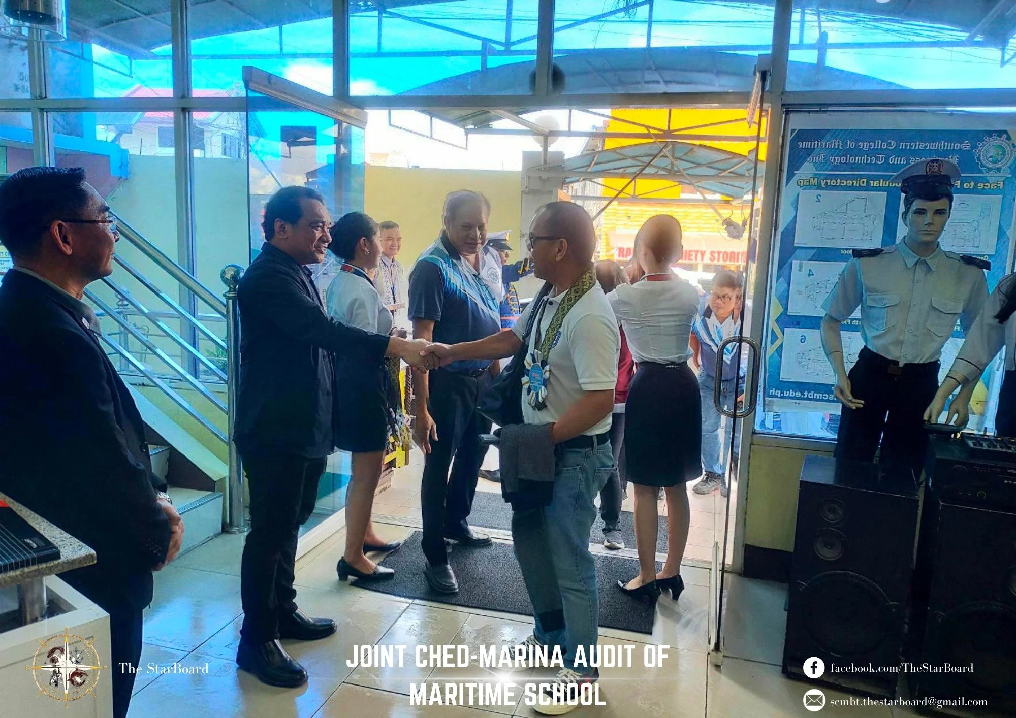 SCMBT Welcomes CHED-MARINA Inspection and Evaluation Team