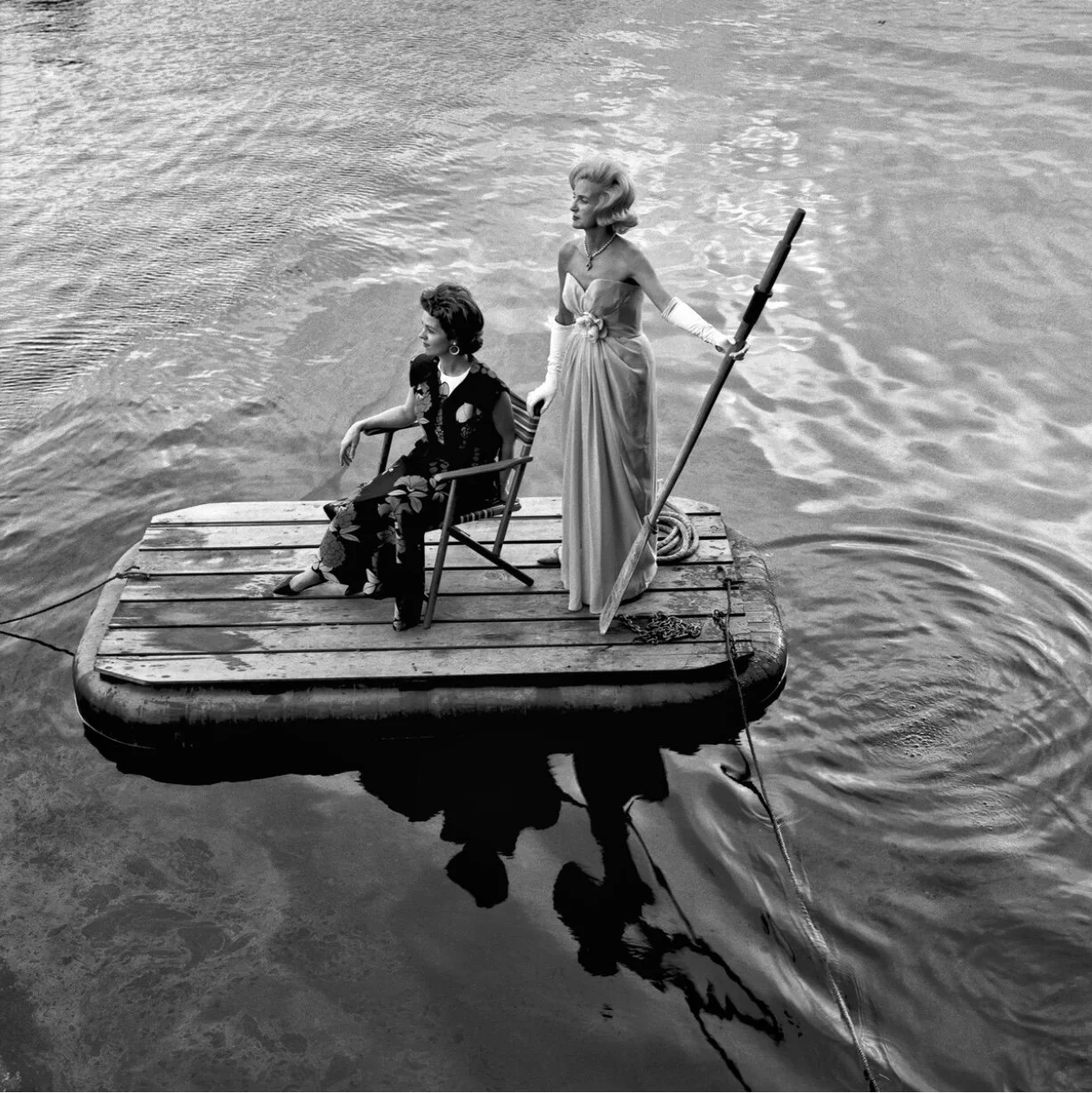  Mrs. Sullivan (seated) and Mrs. Rauscher  Seattle, 1964