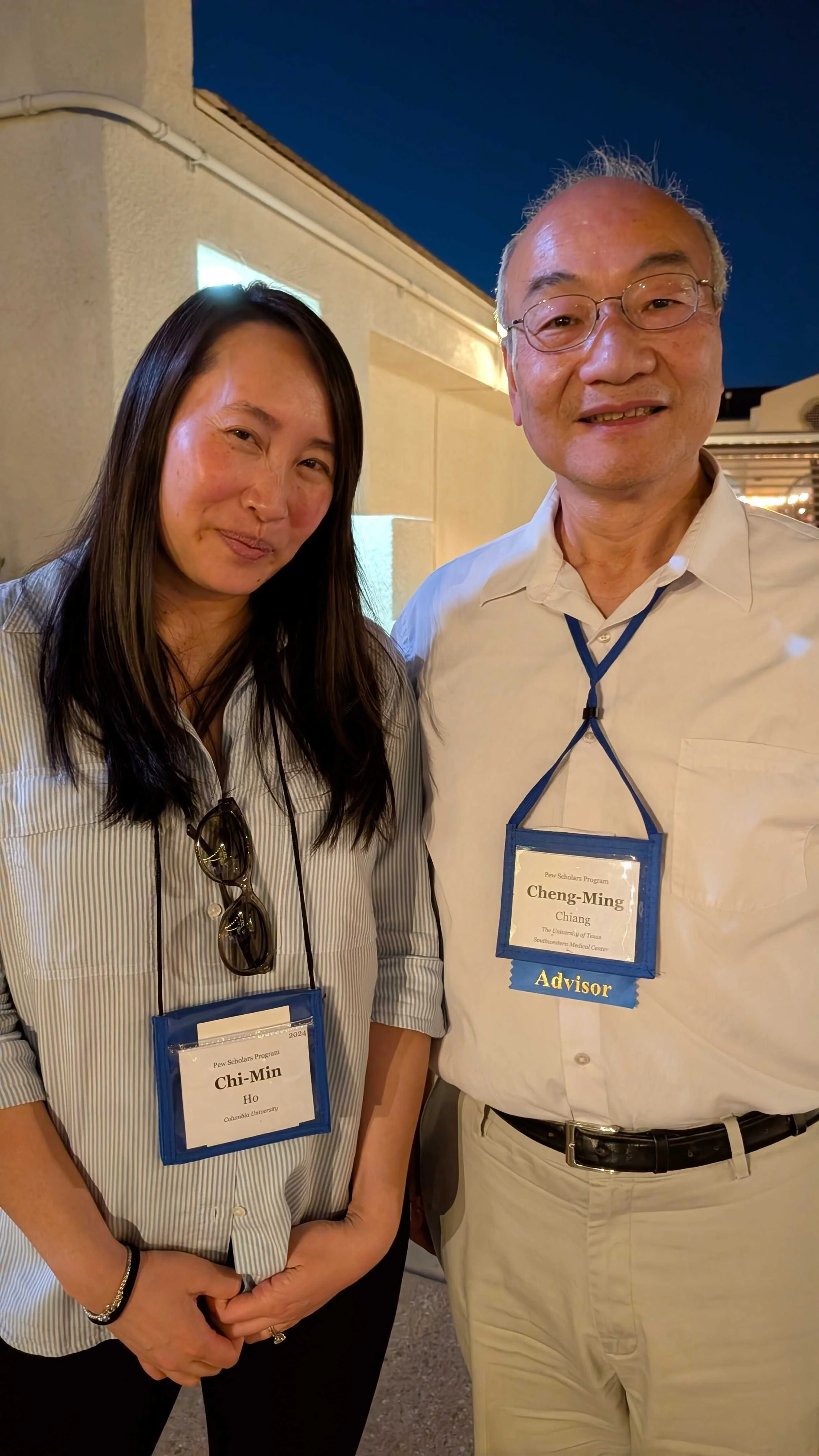 Highlight of the week: meeting the person who invented Flag tags!🤯 #Pew #Cheng-Ming Chiang