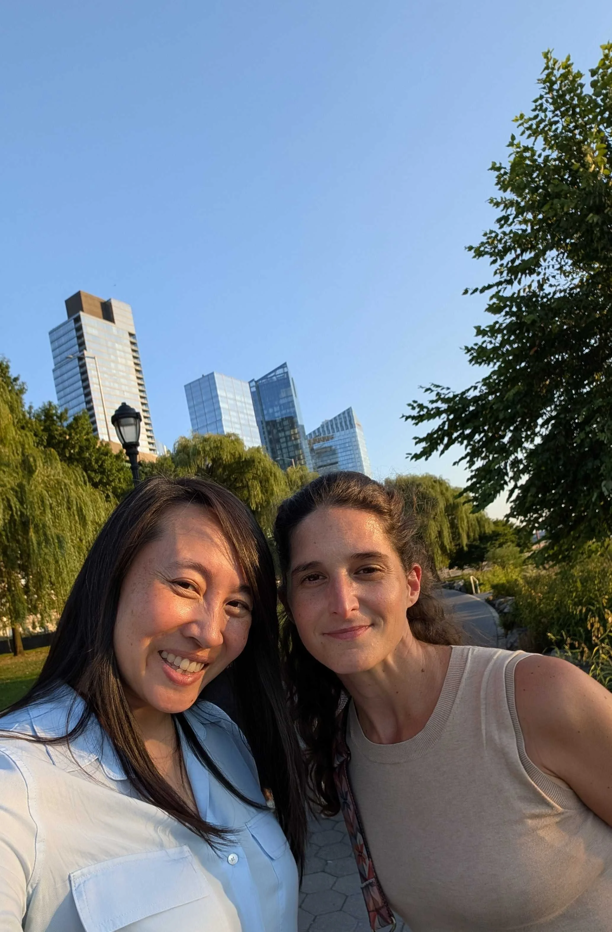 Thank you Sabrina for flying to NYC for Messi's TRAC meeting!! 😘 #Sab #ParasiteFriends #NYC 