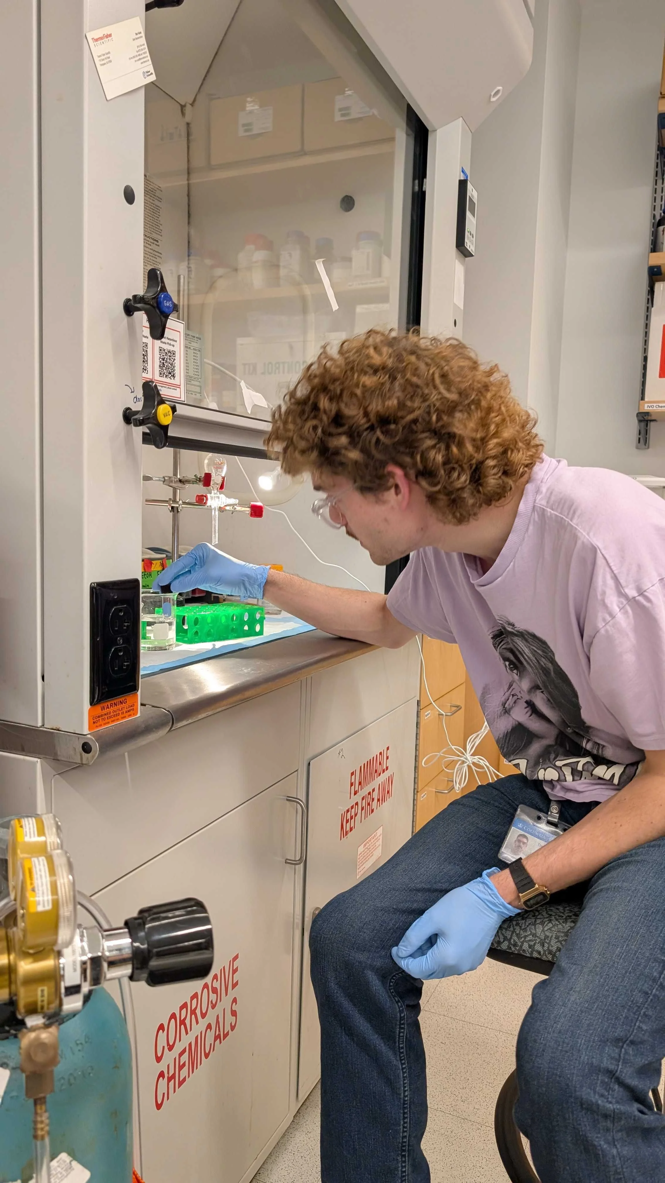 Cooking up some liposomes! #tom
