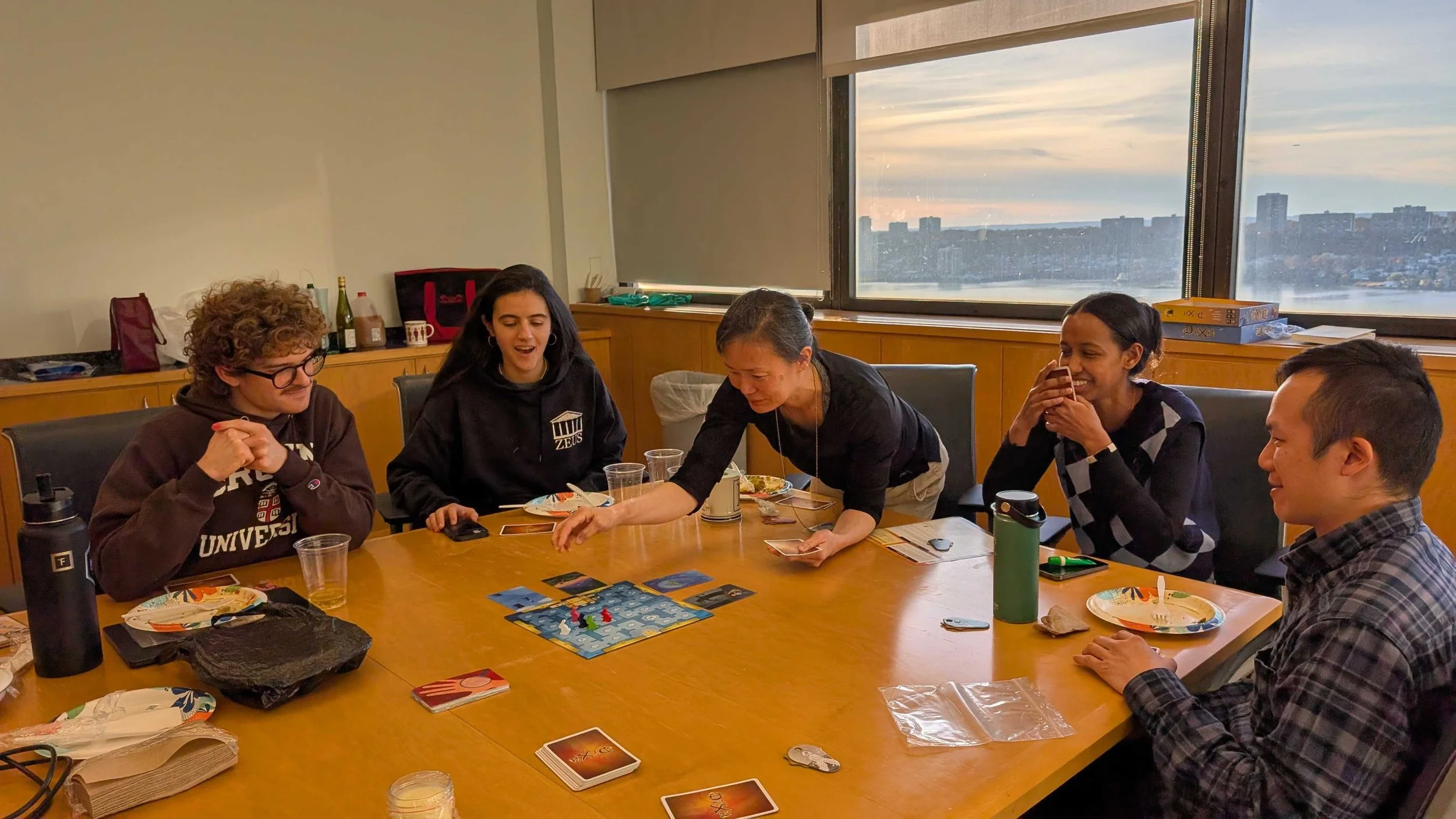 Practicing a little mind reading! #Dixit #HoLab #LabsGiving