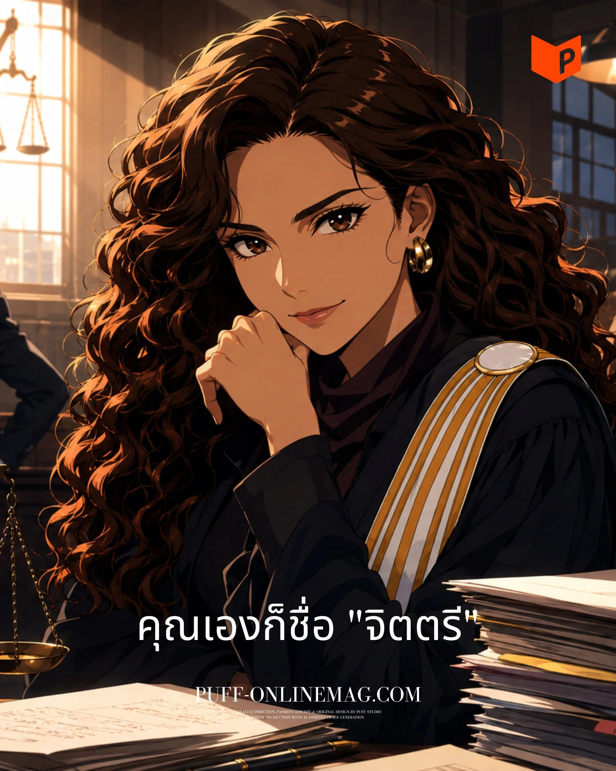 คุณเองก็ชื่อ “จิตตรี” ในซีรีย์ “ทนายปีศาจ”