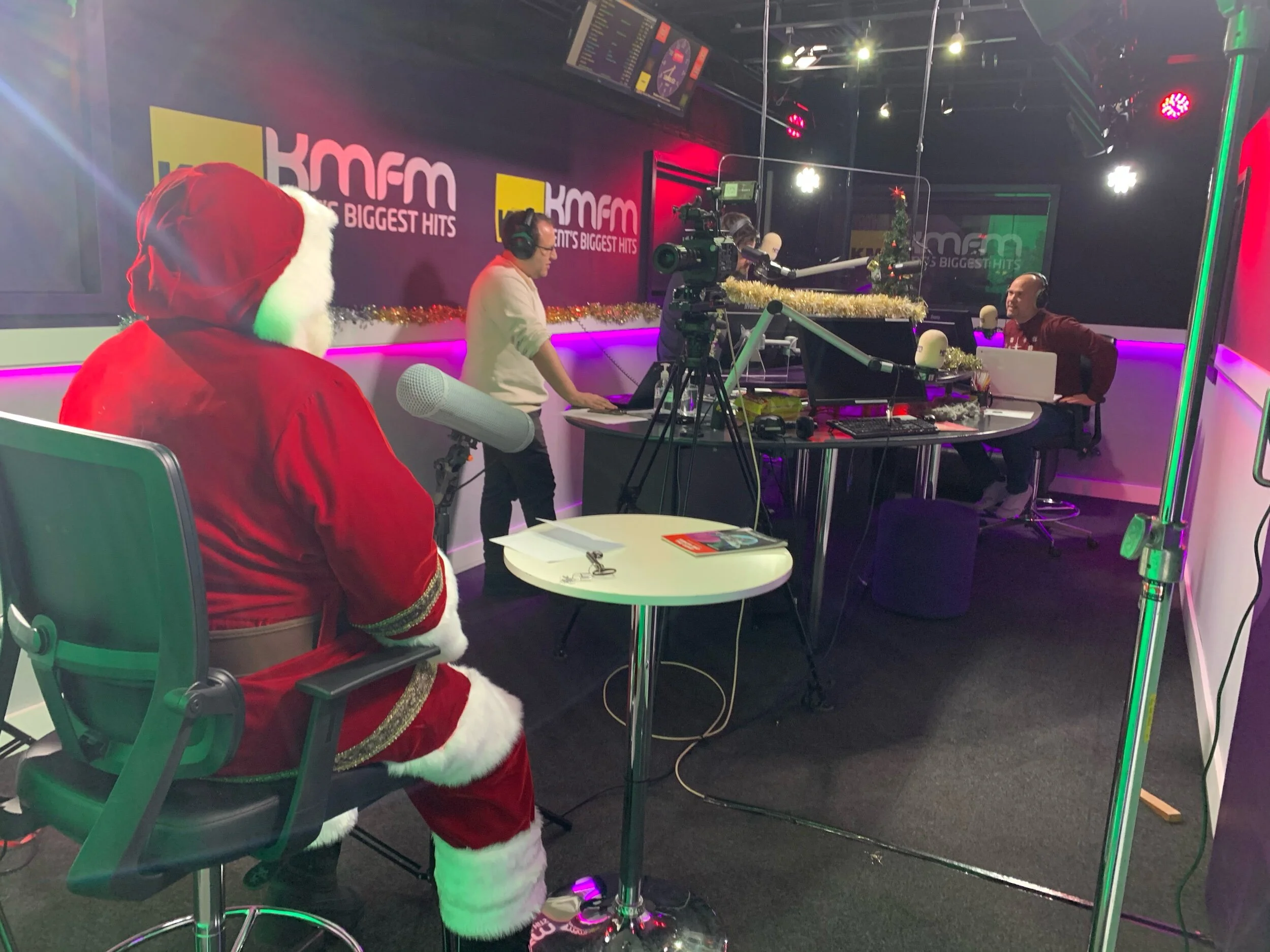 KMFM Father Christmas