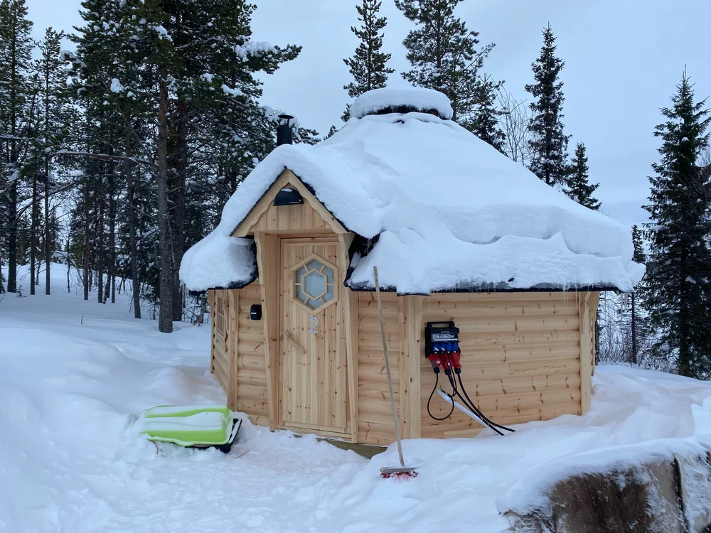 The bungalow we stayed in