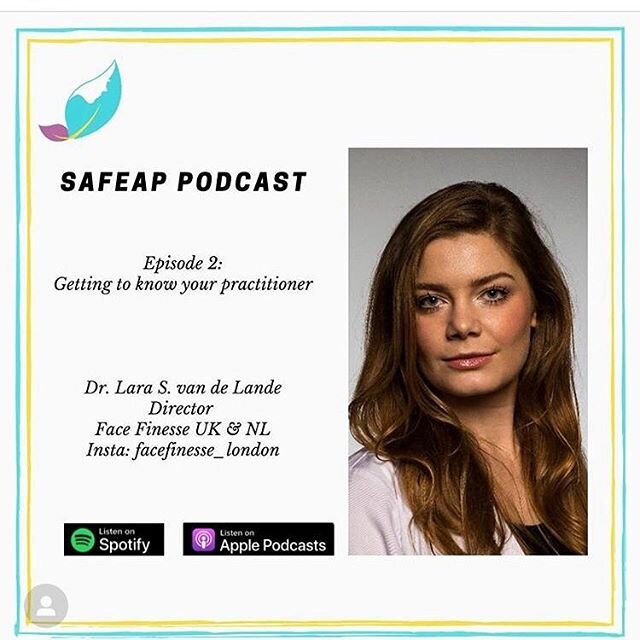 @the_safeap Thanks so much for hosting me. Have a listen on the differences between the UK and NL and my journey of becoming an aesthetic practitioner. Looking forward to reopening clinics again soon!

Bookings NL @salonbijdehand 
Bookings London @gu