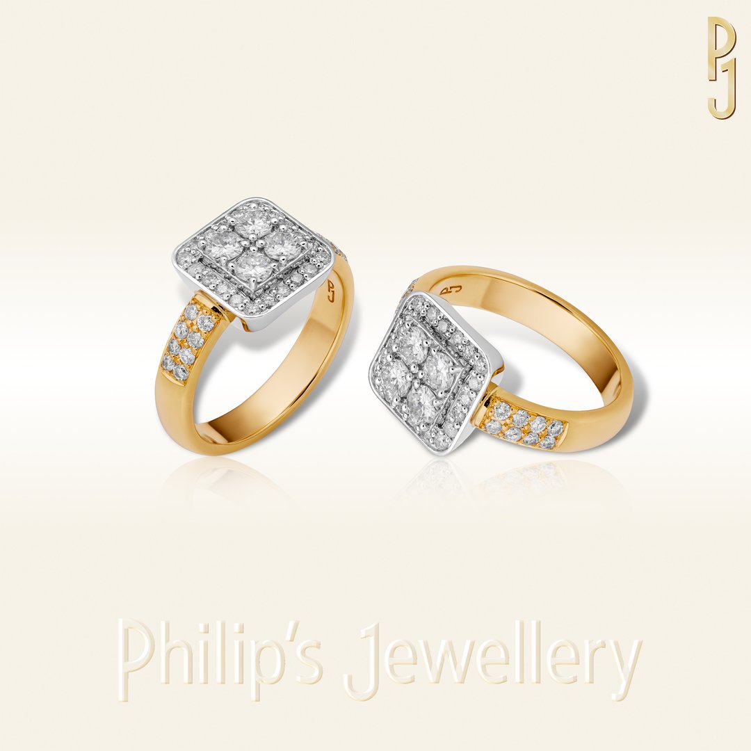 Custom Designed Dress Ring Yellow Gold Philip's Jewellery Mackay.jpg