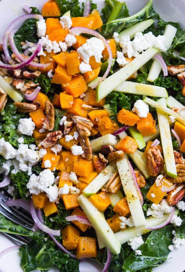 Roast Squash &amp; Apple Salad