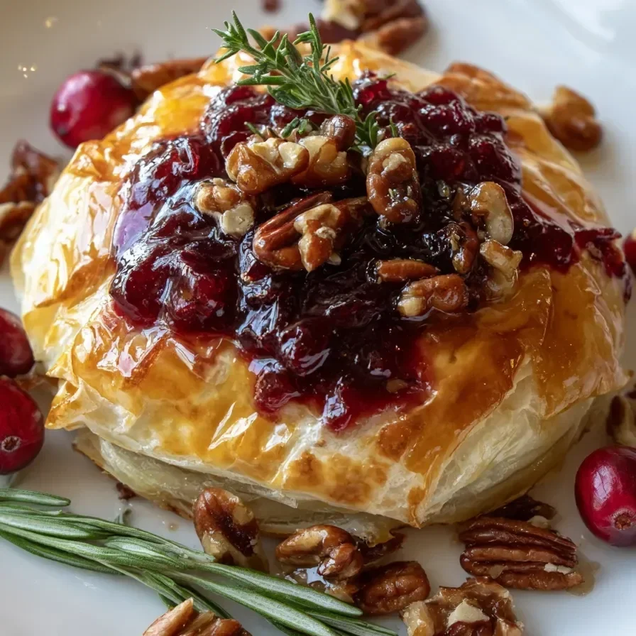 Phyllo Wrapped Camembert