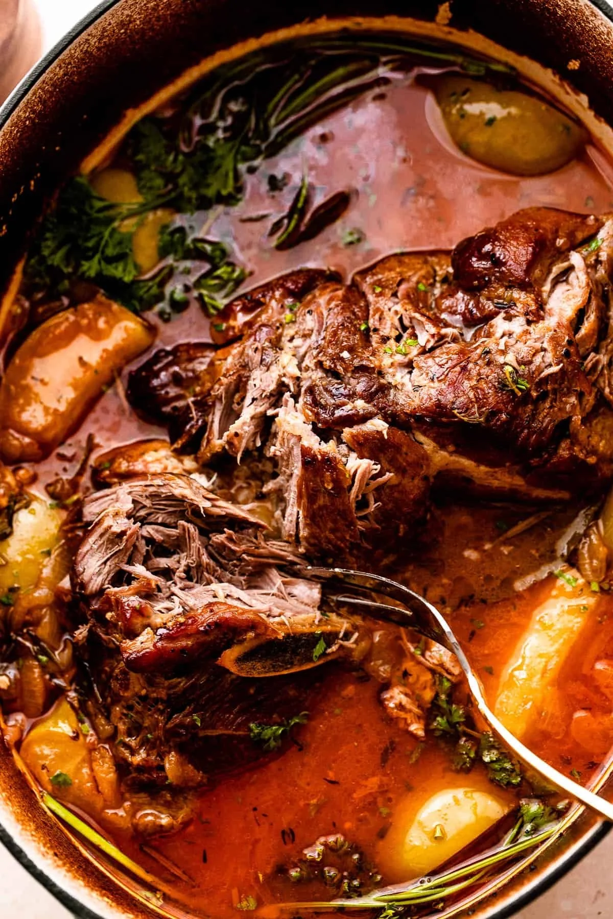 Beer Braised Pork Shoulder