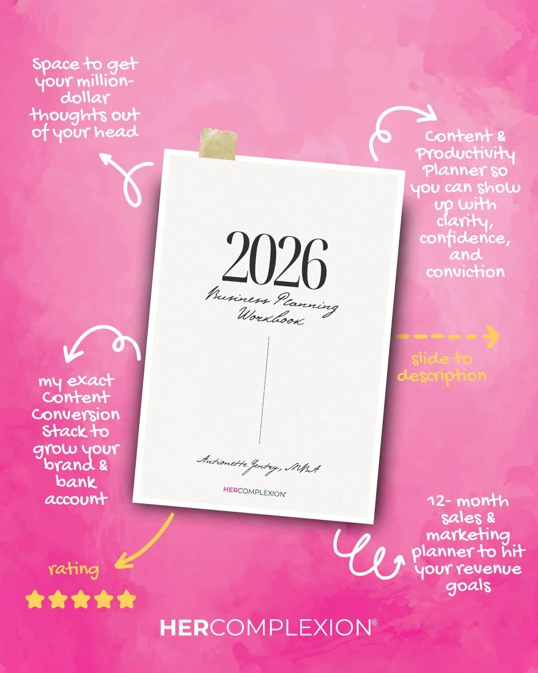 2026 Business Planning Workbook