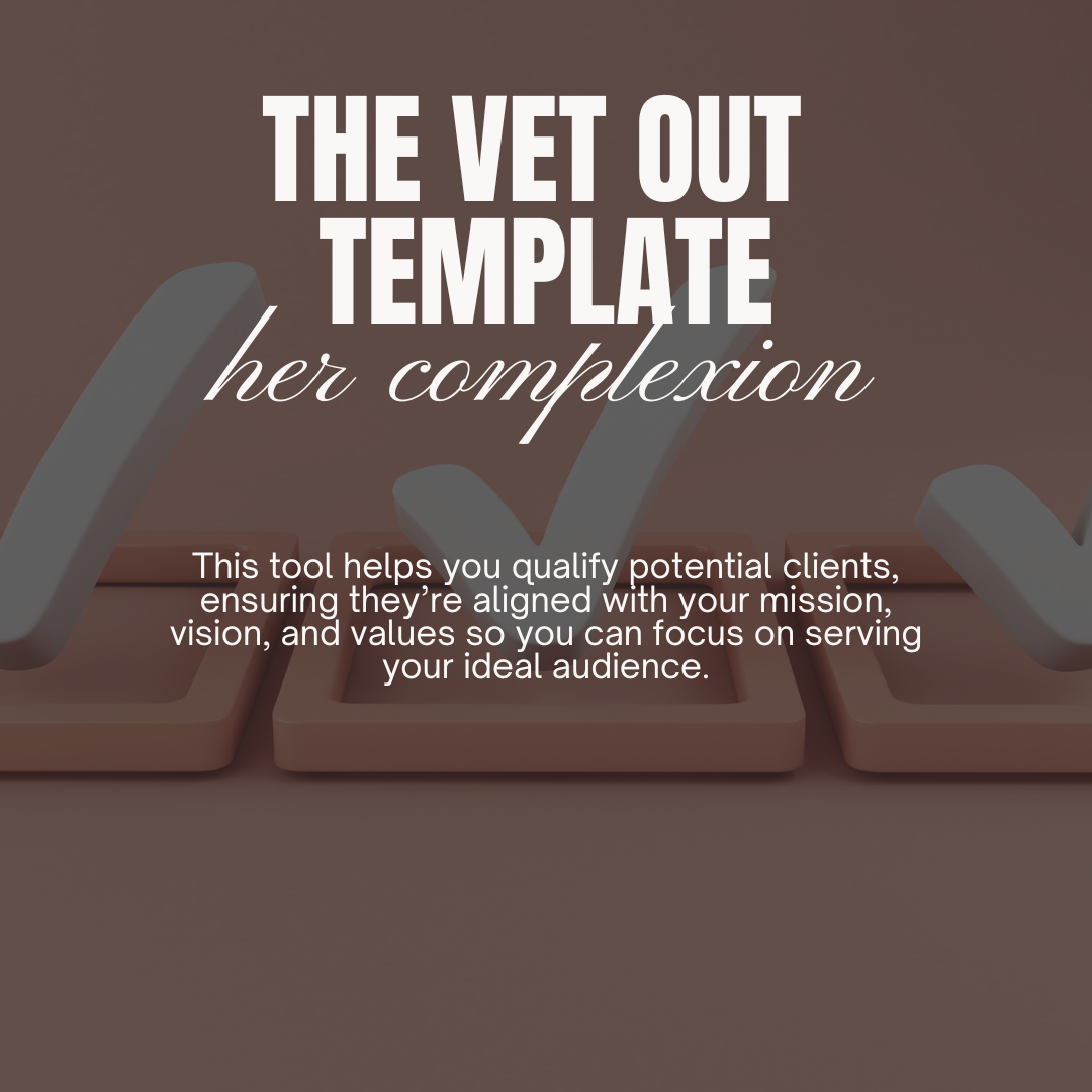 VET Out New Client E-Guide + Template