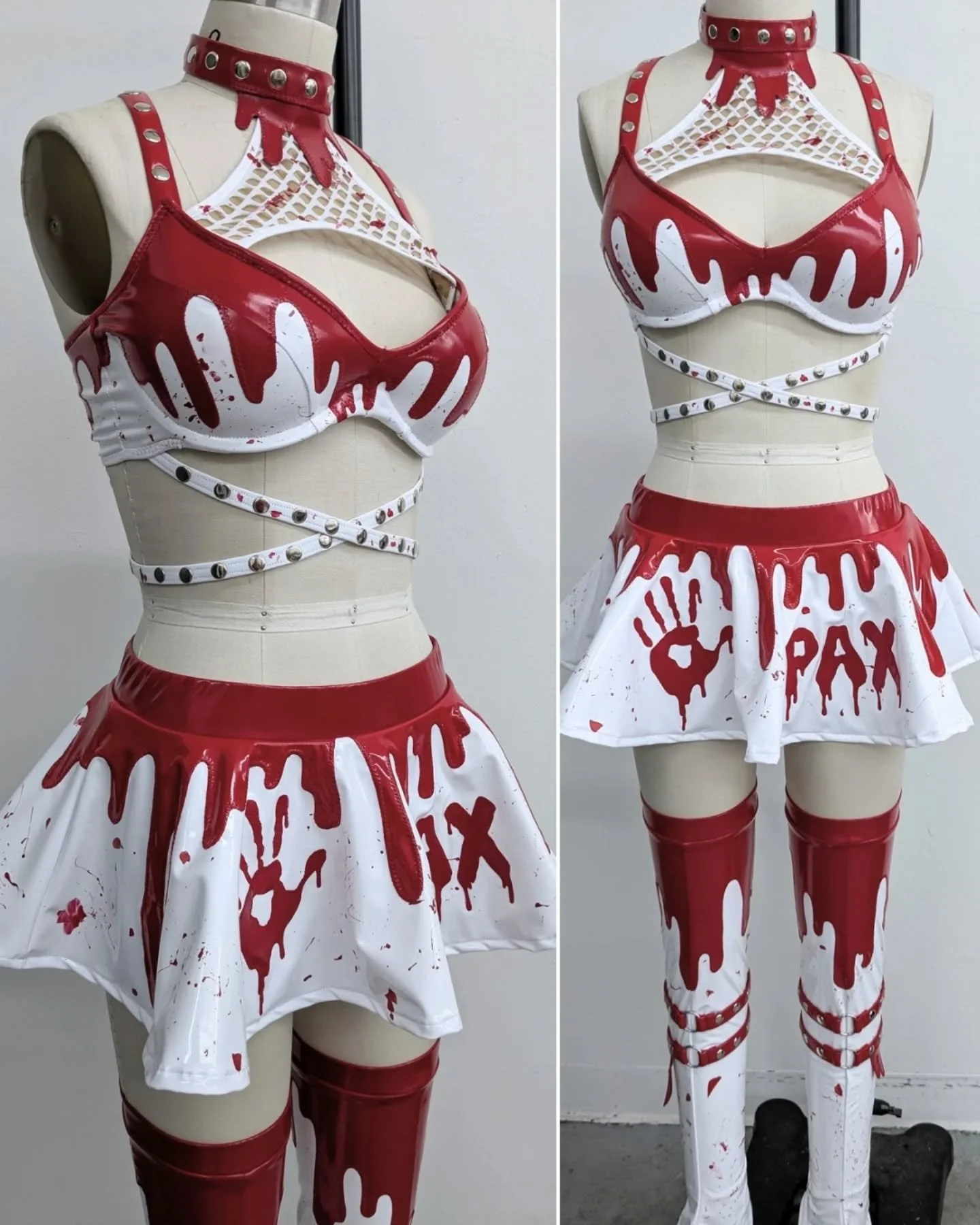 AND NEW!! Congratulations to @tatumpaxley_wwe !! Loved seeing you win in this gear!
🤍🩸🤍
#wwe #nxt @wwe @nxt #womenswrestling #prowrestlinggear #customwrestlinggear #wrestinggear #halloween