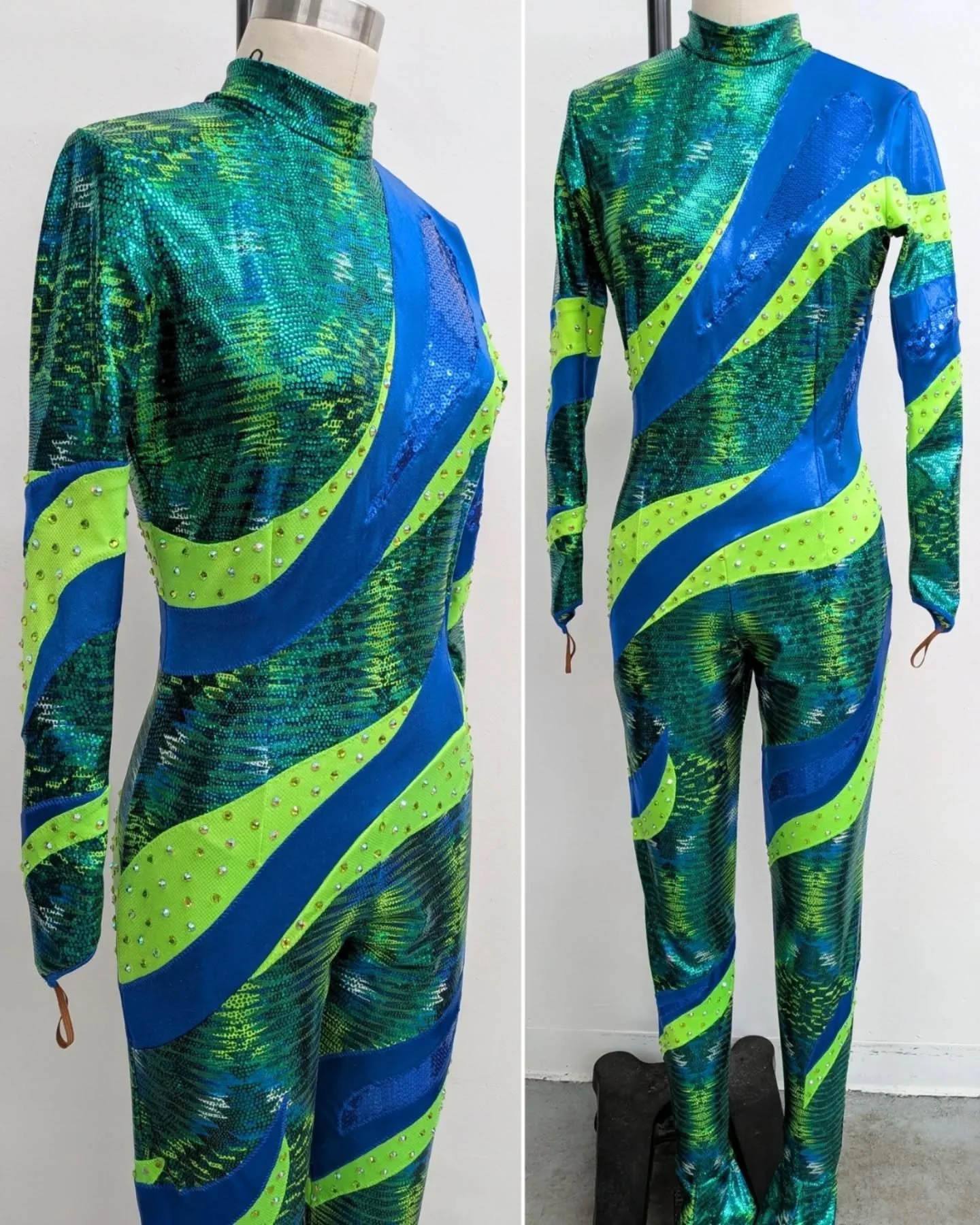 Congratulations to @kelani_wwe on your first Royal Rumble!! Loved getting to design and make your gear for it!!
💚💙💚
#wwe #nxt @wwe @nxt #royalrumble #customwrestlinggear #prowrestlinggear