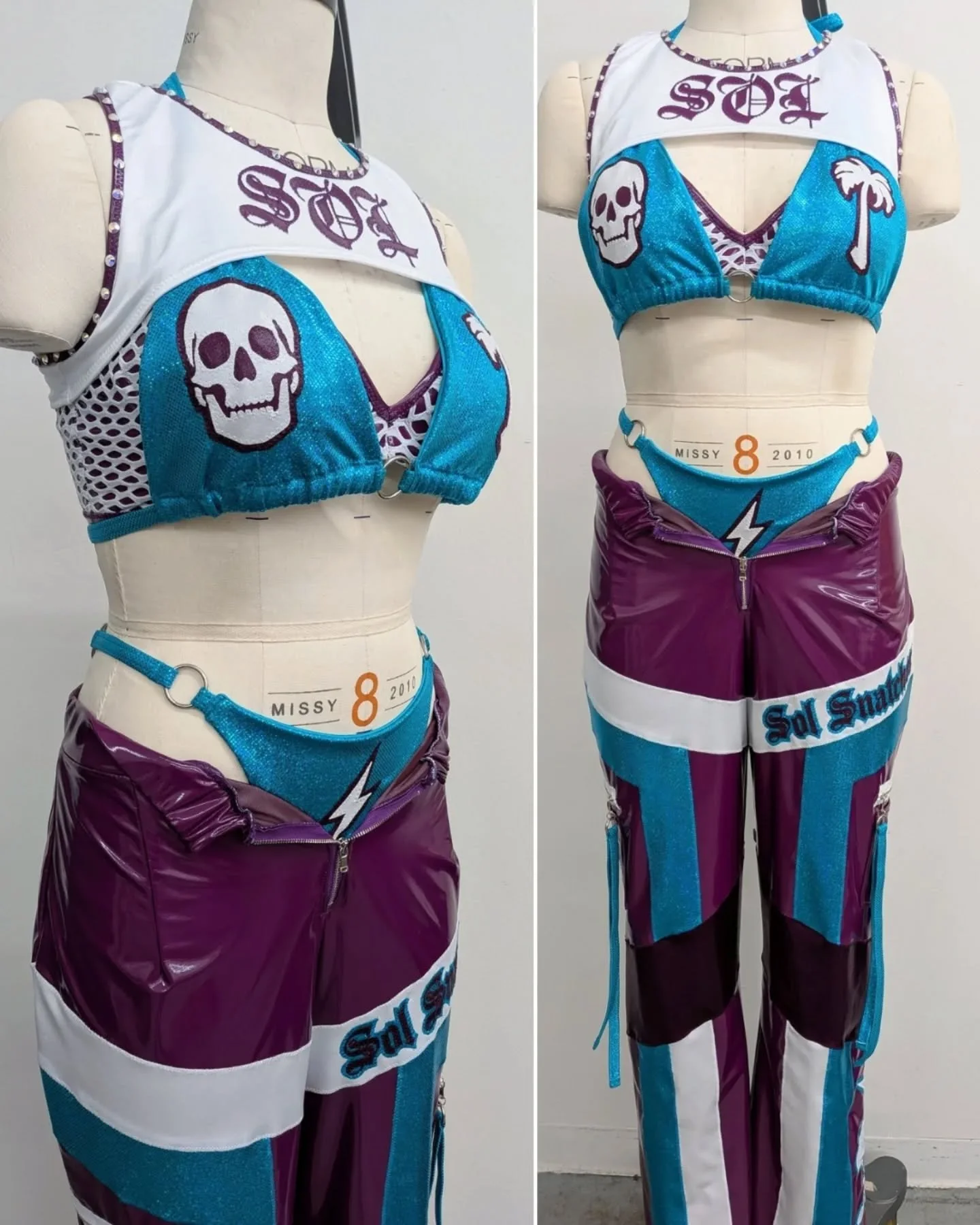New gear for @solrvca for NXT Stand and Deliver last month!! Ready to see her on Raw!
💜🩵🤍🩵💜
#wwe @wwe #nxt #solruca @wwenxt #prowrestlinggear #customwrestlinggear