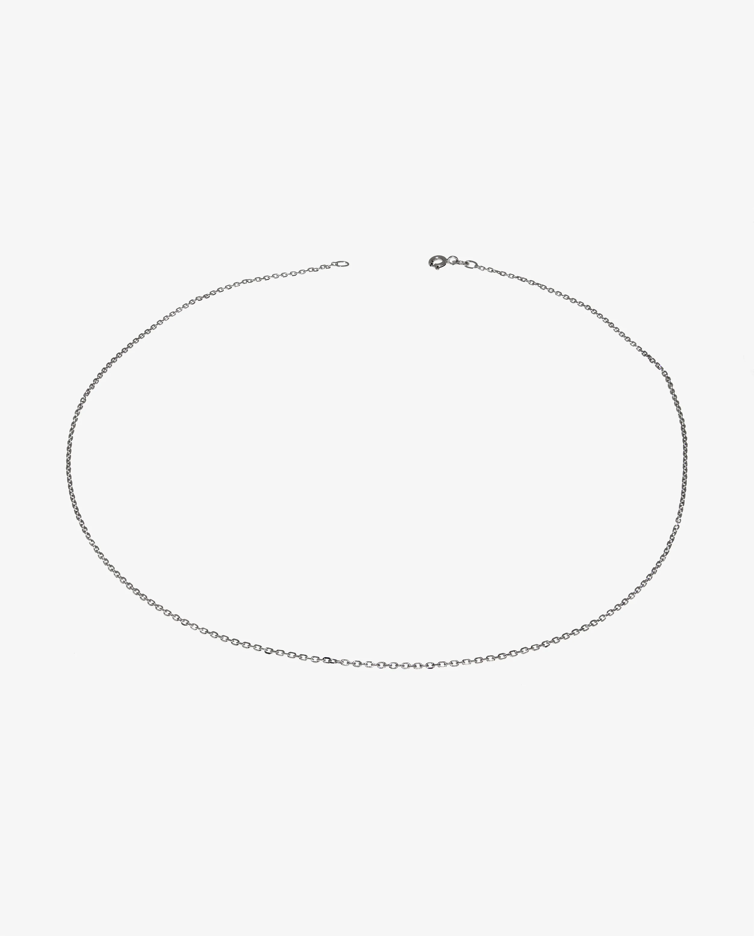 18K White Gold Chain £90