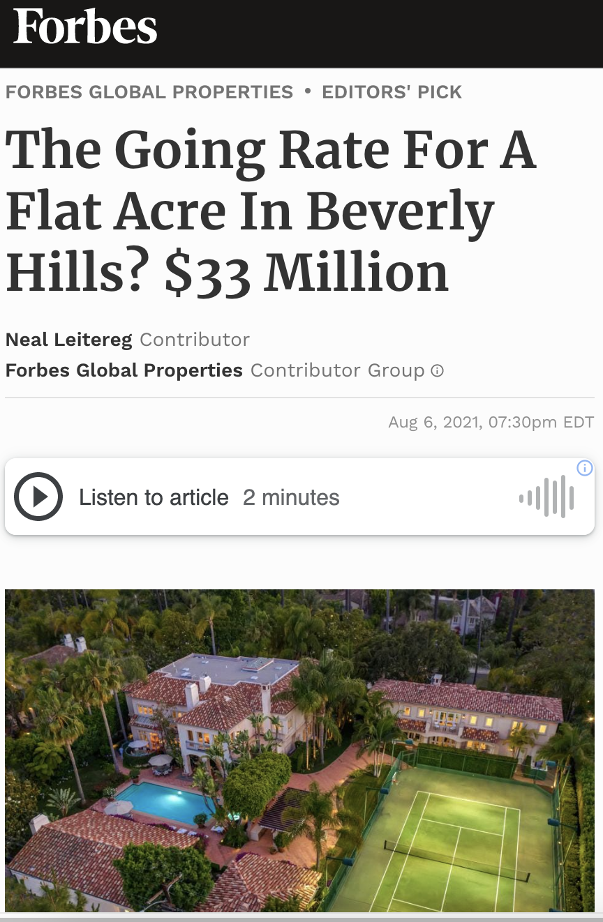   Forbes Press Release  