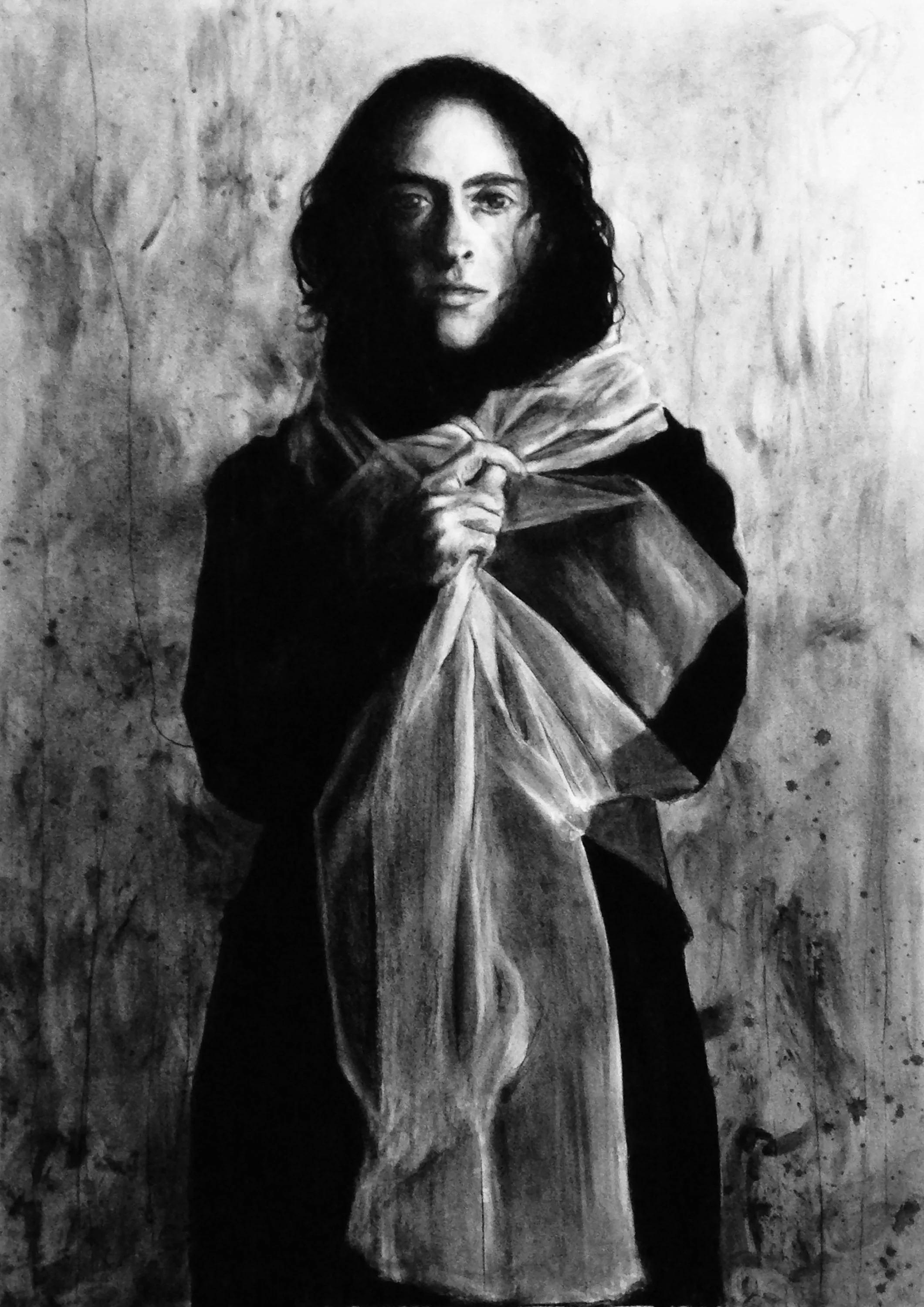 Woman with Scarf