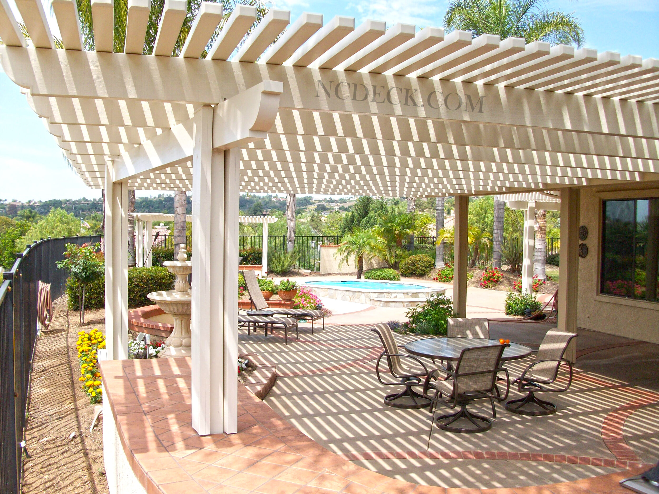 Lattice Aluminum Patio Cover