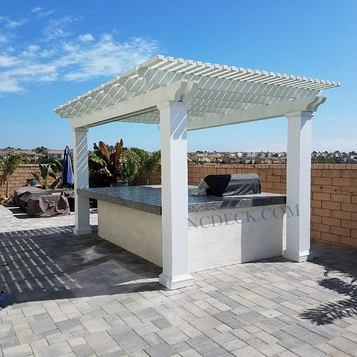 Lattice Aluminum BBQ Cover