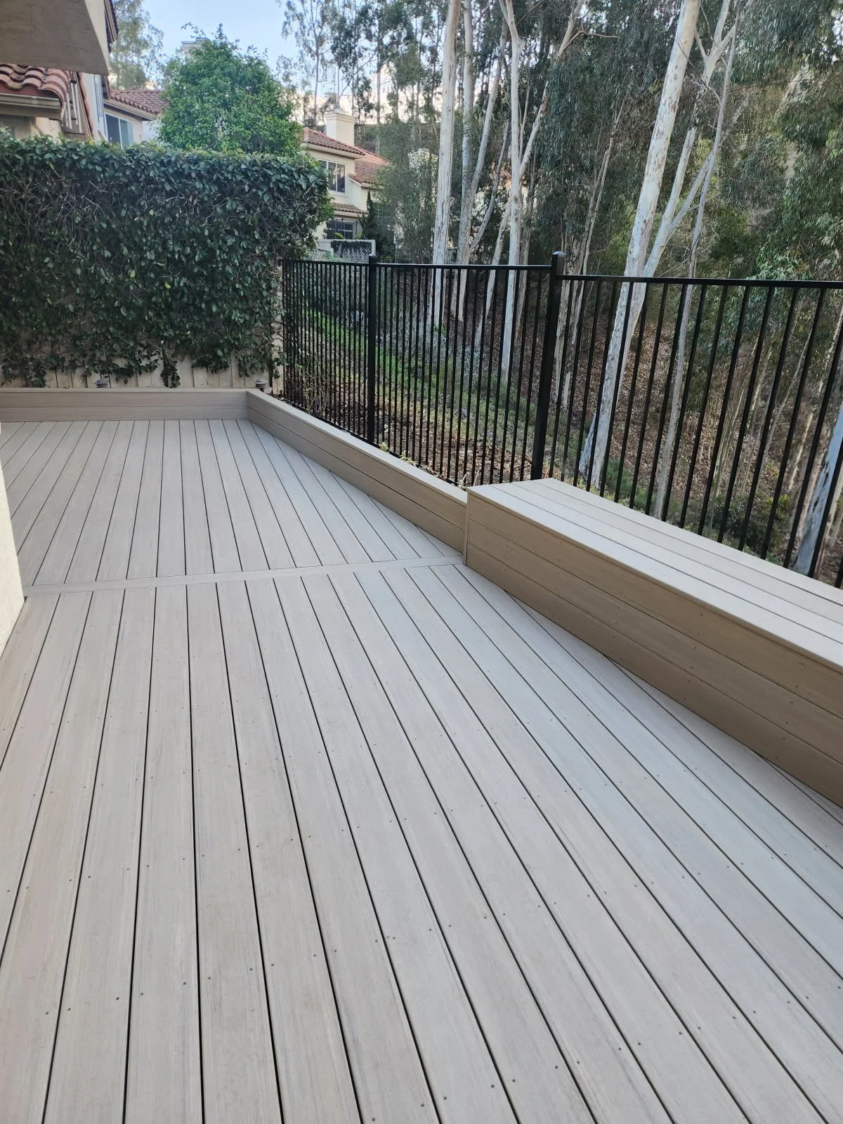 French White Oak TimberTech Deck Replacement in San Diego 2025