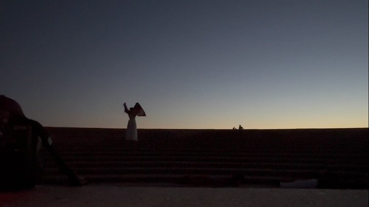 Glimpses from Violin Nidra Heide @diving_fiddler and I held at the amphitheater in Gozo on autumn equinox. 
All is connecting with tonights Super Moon 🌕 
I AM. WE ARE. 

Take a pause- 6 short meditative videos 🧘&zwj;♀️ 

I&rsquo;m now back in Londo