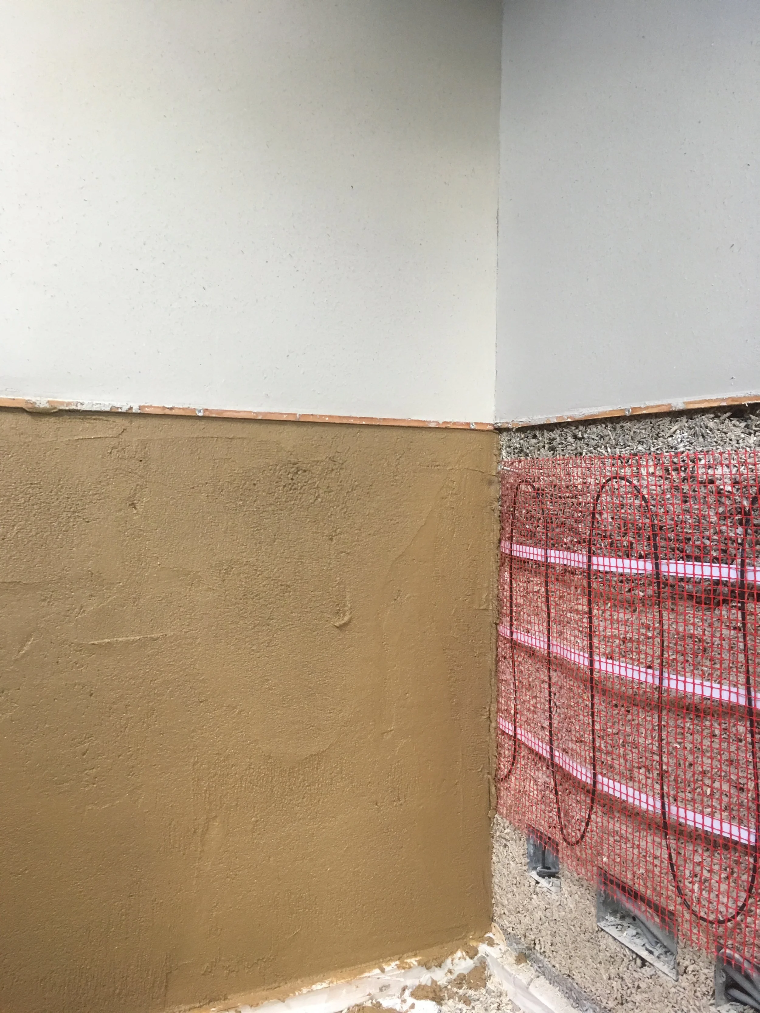 Heated Clay Walls