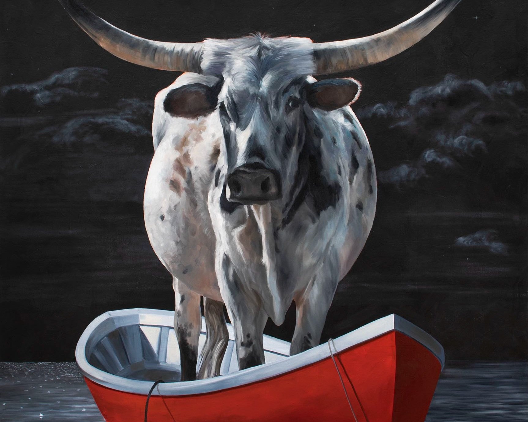  Pascale Ouellet “Missing Noah #12”  40 x 40”     Oil on Canvas    2022     $3988 