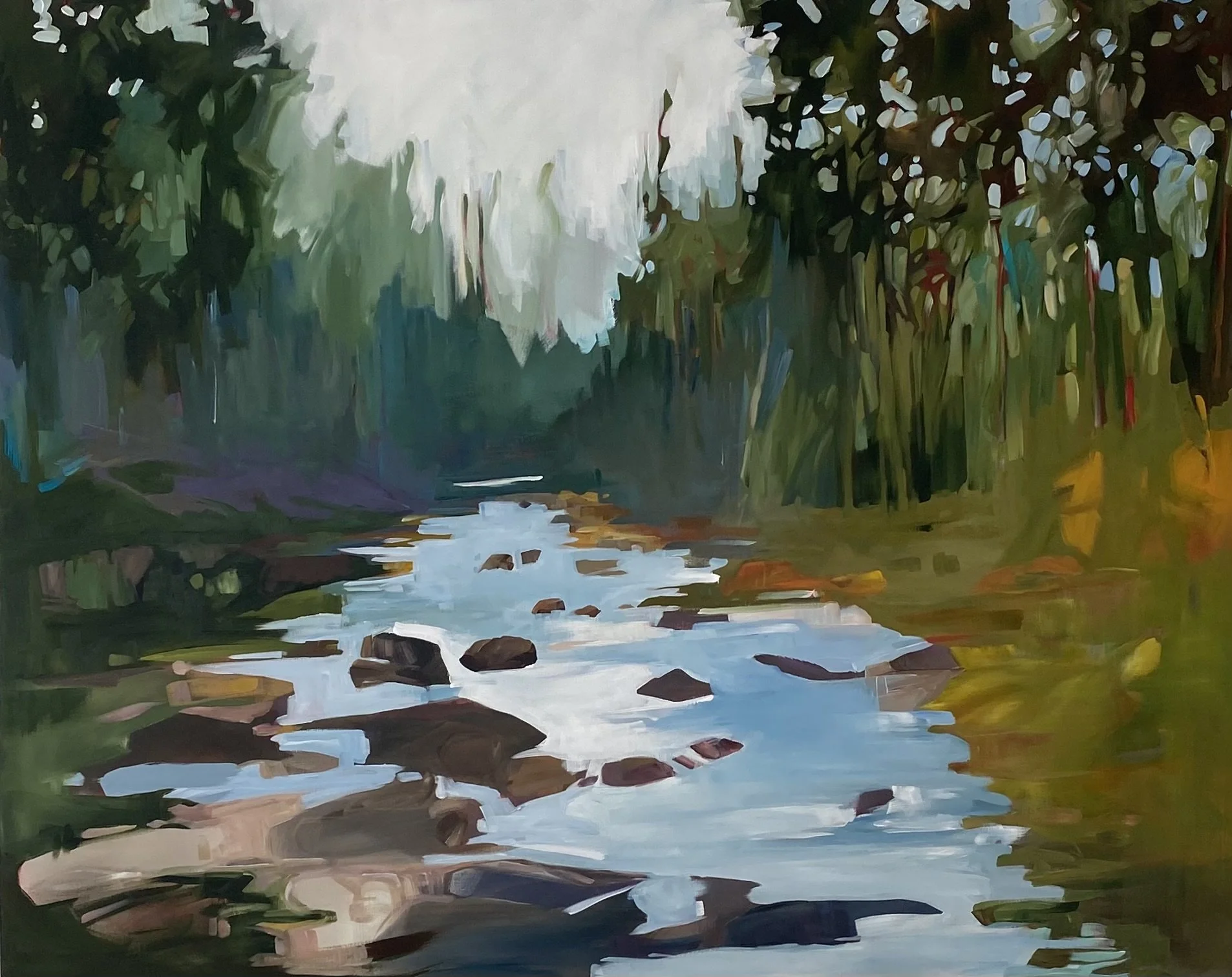 On the rocks 48x60 acrylic on canvas 1912924 �6625.jpeg