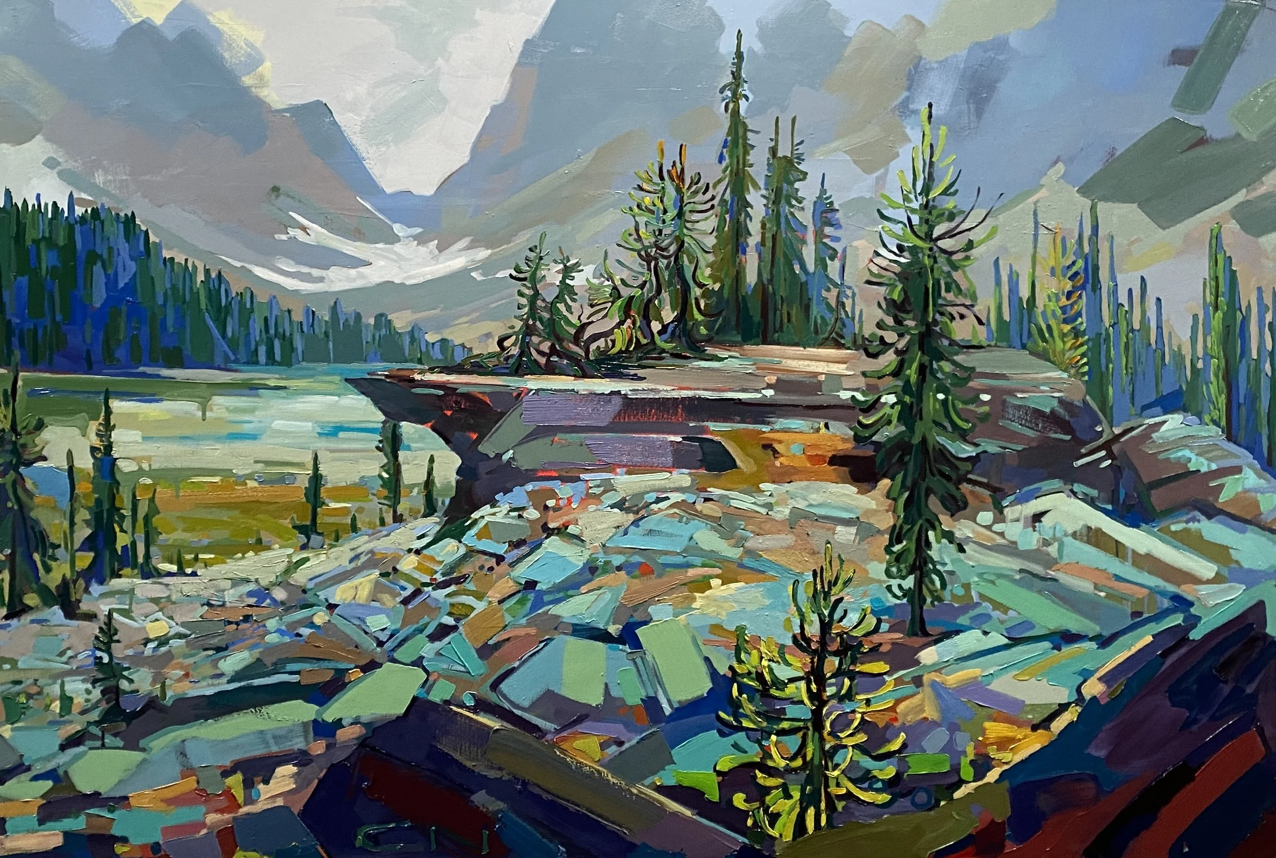 Sold. Opabin Toward Prospect, Big Rock