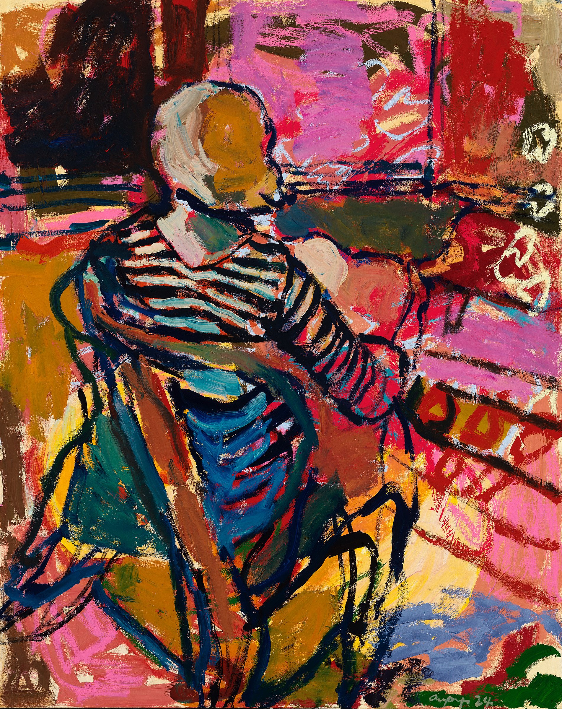 Reading Room II 60%22 x 48%22. Oil on Canvas $6900.jpeg