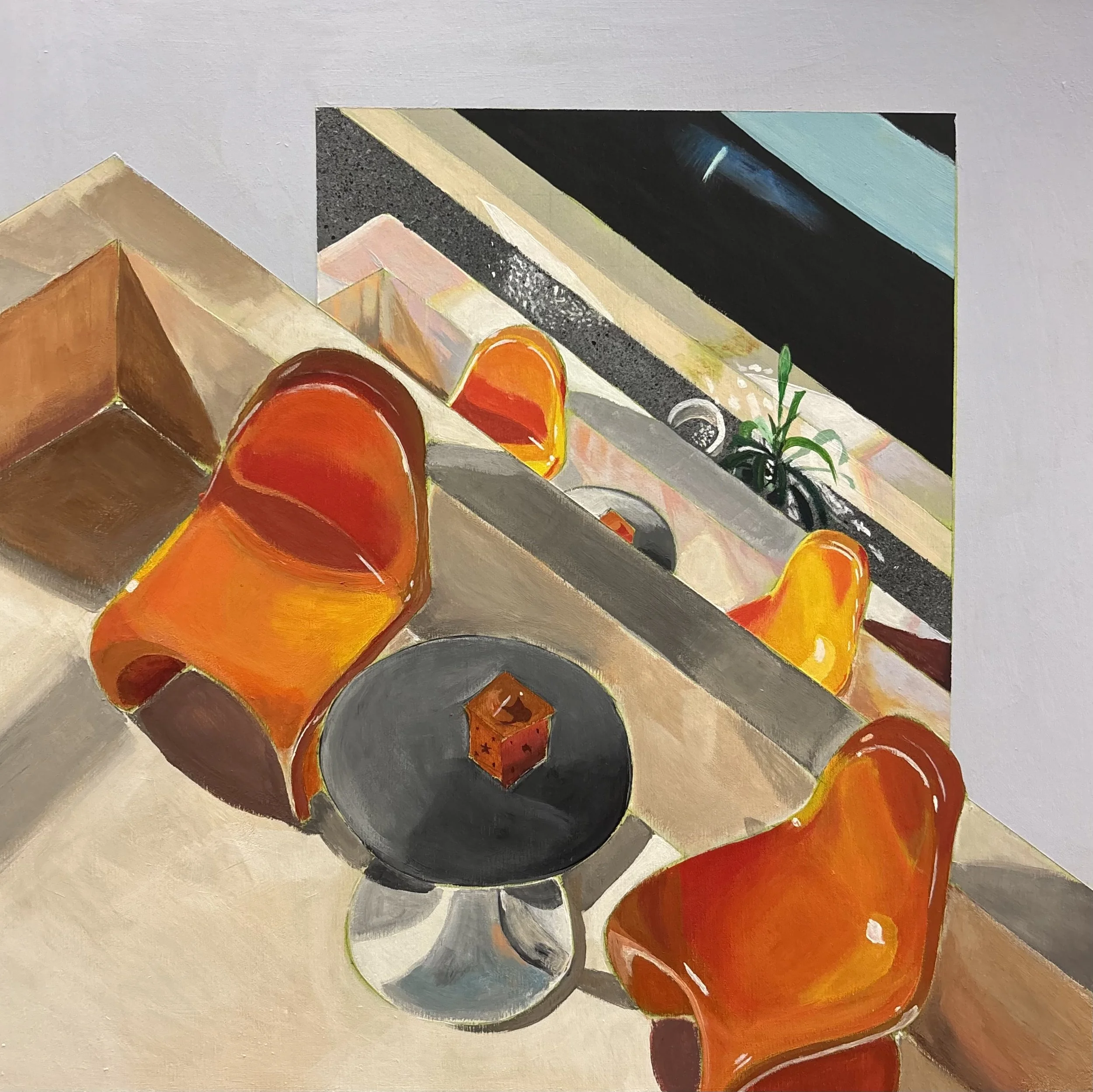 Party of Four 16%22 x 16%22 Acrylic 2025 $960.jpeg