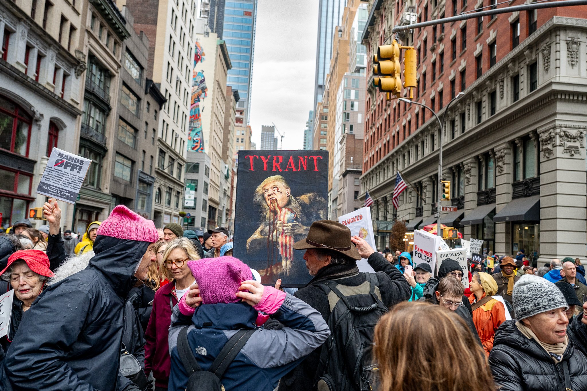 Hands Off March, NYC