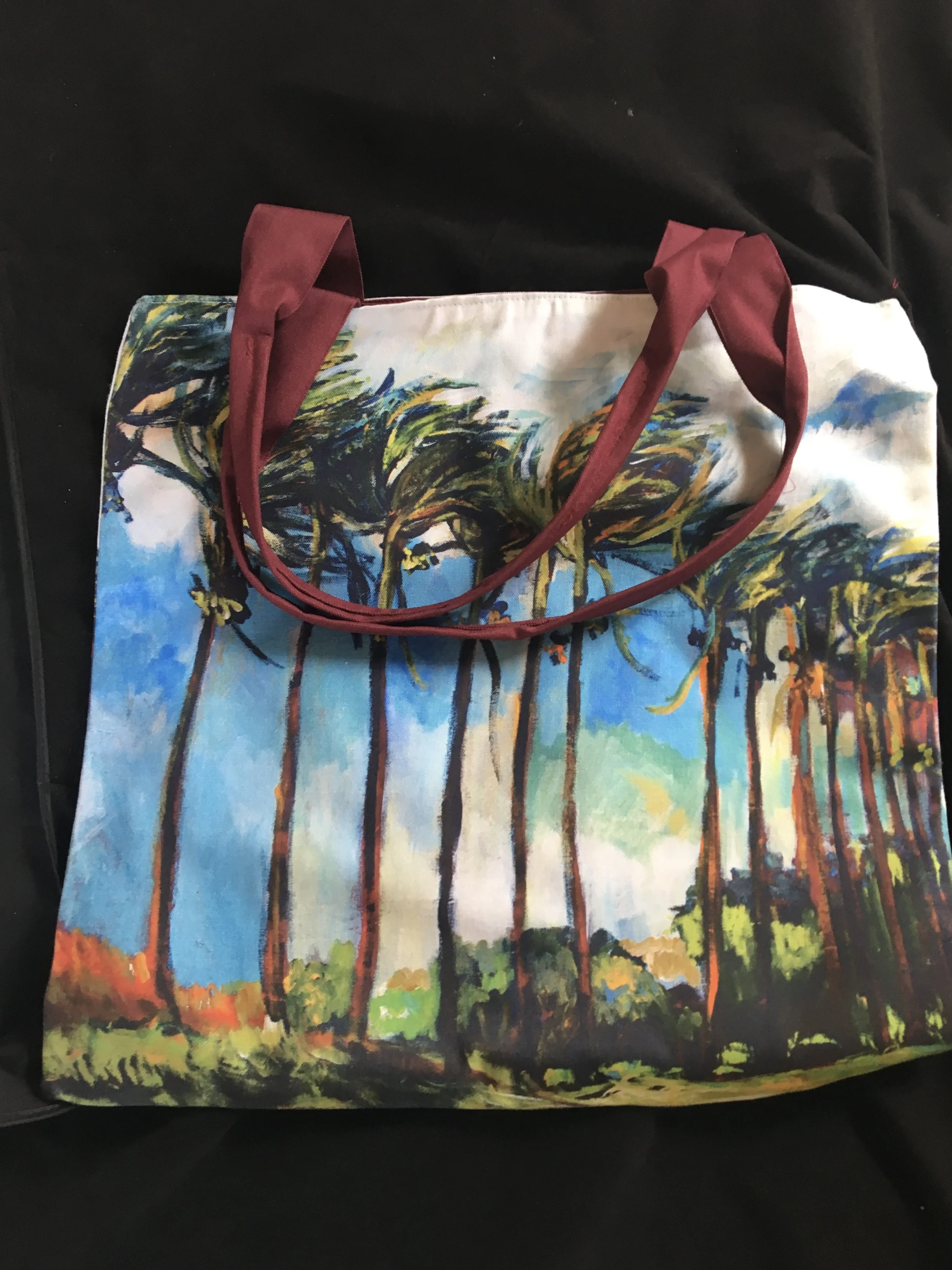 Row of Palms
