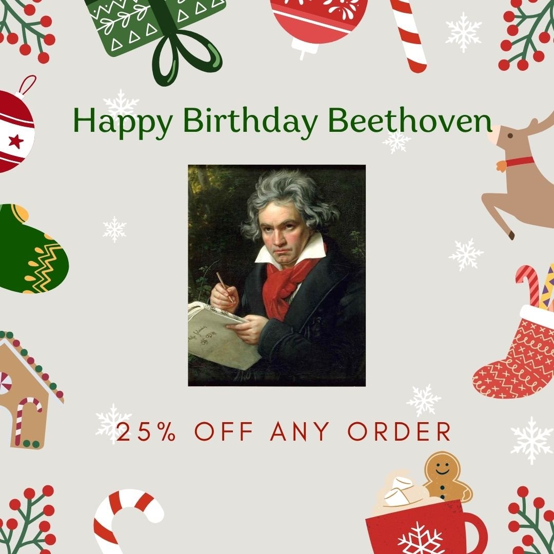 Happy 255th Birthday Beethoven!!!!
