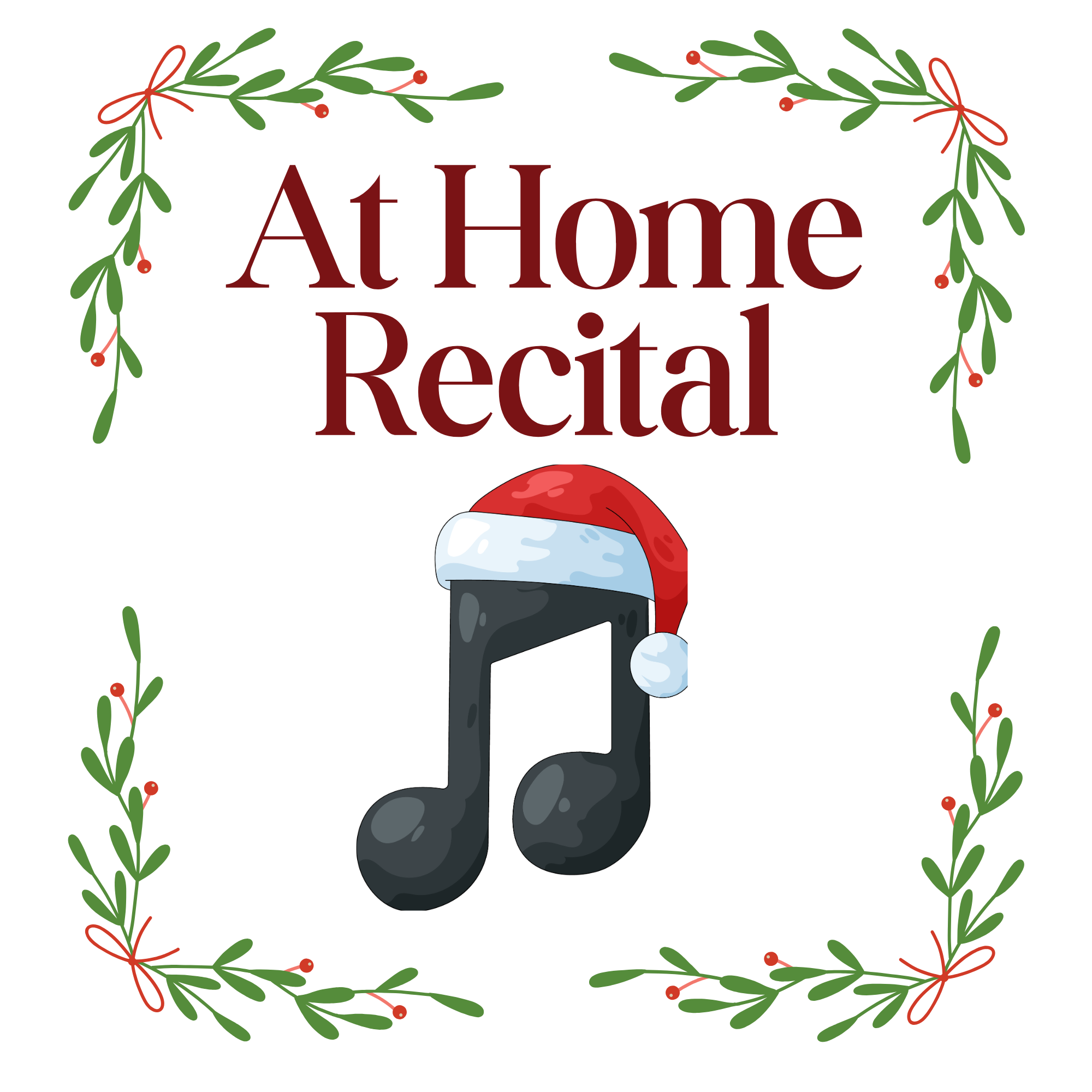 Monday Christmas Piano At Home Recital