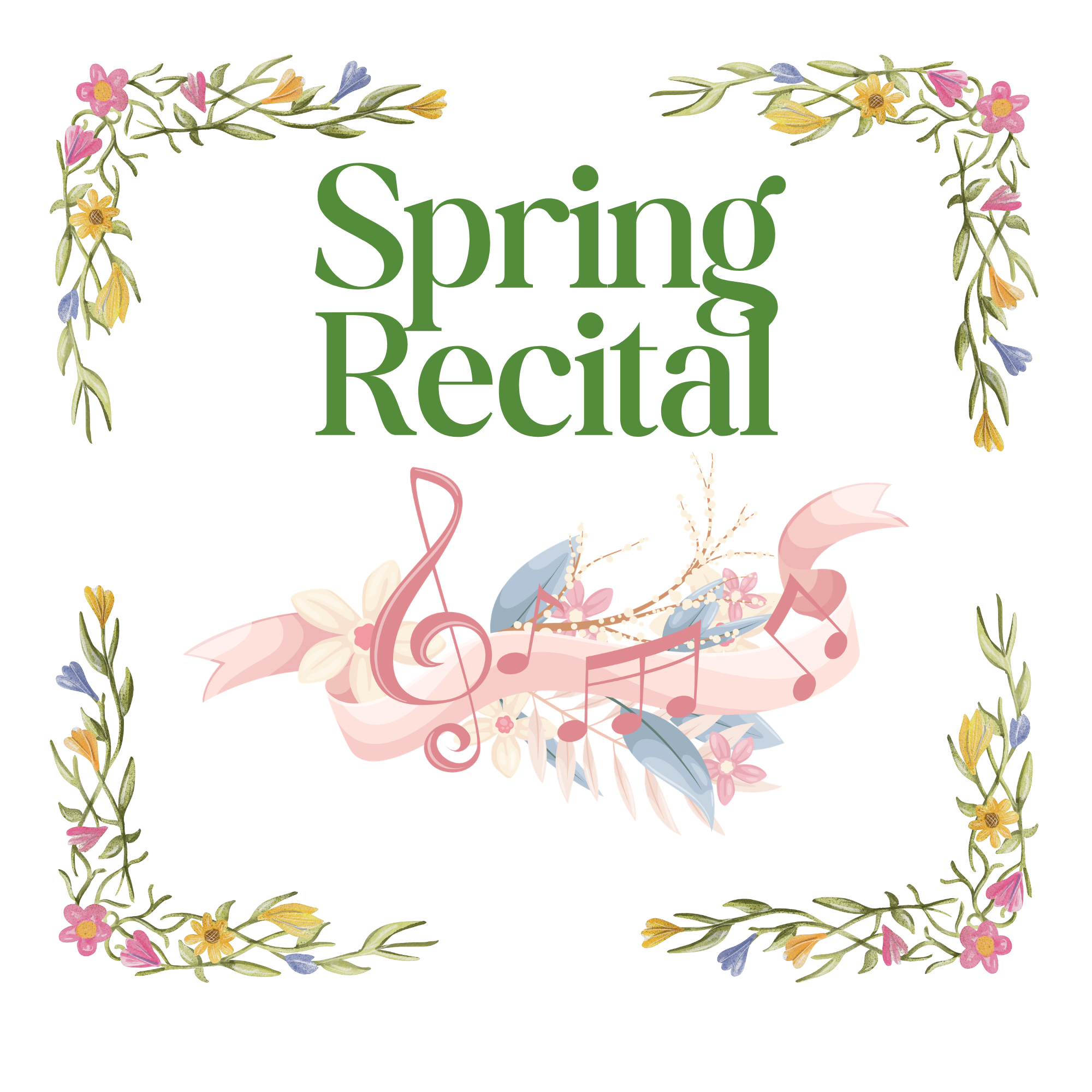 Spring Community Piano Recital