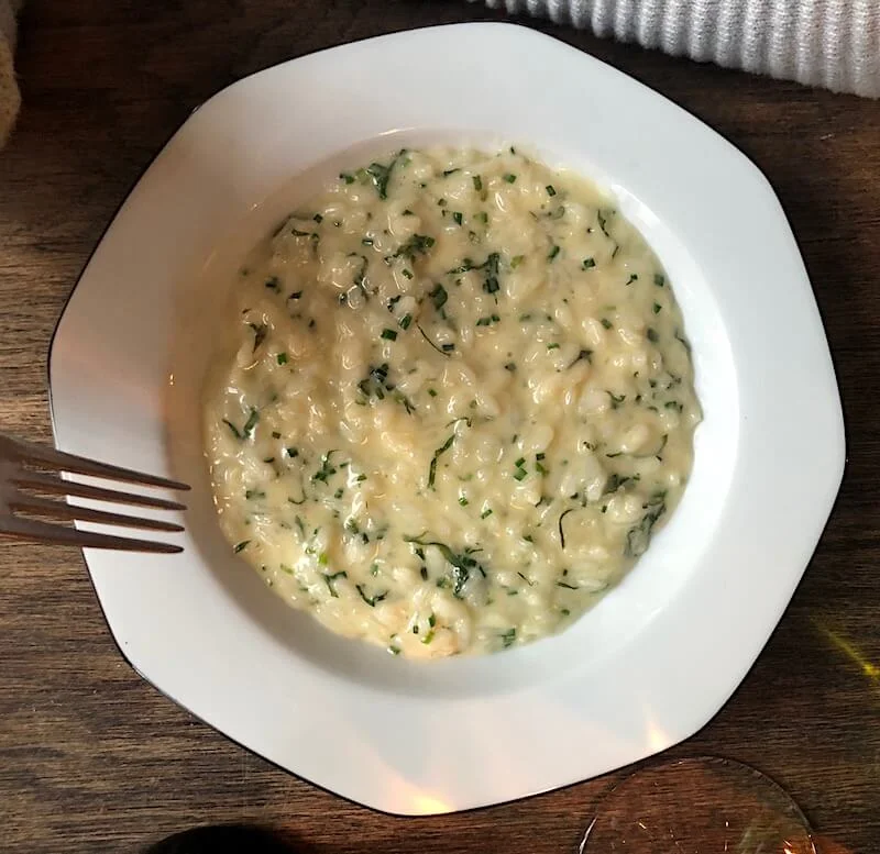 BasBasin ruohosipuli-minttu risotto