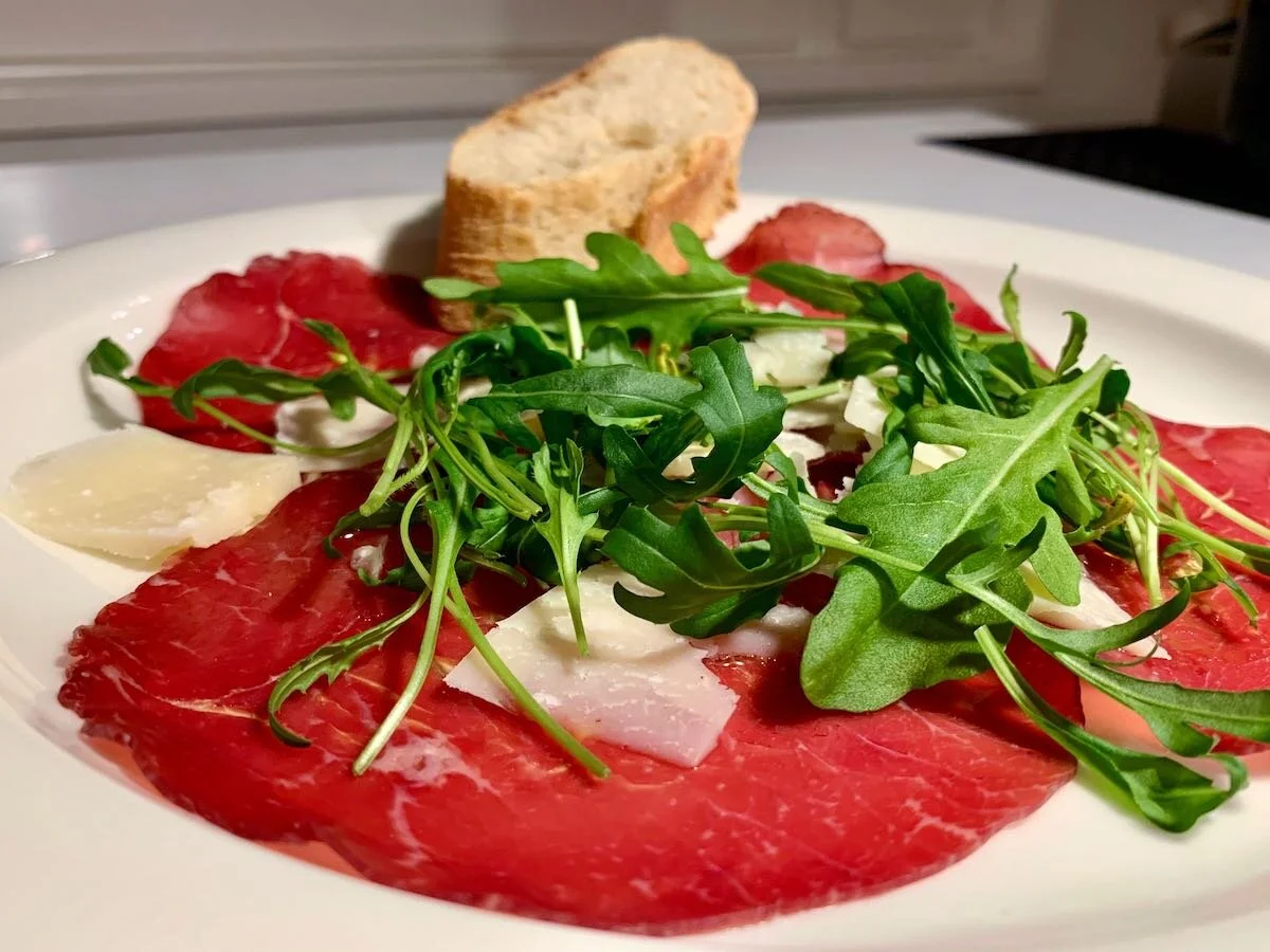 Helppo ja herkullinen carpaccio