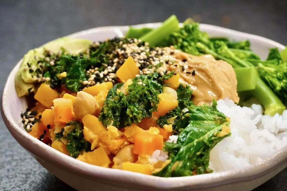 Punainen kurpitsacurry