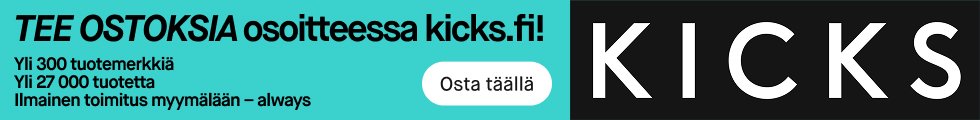 Kicks mainosbanneri