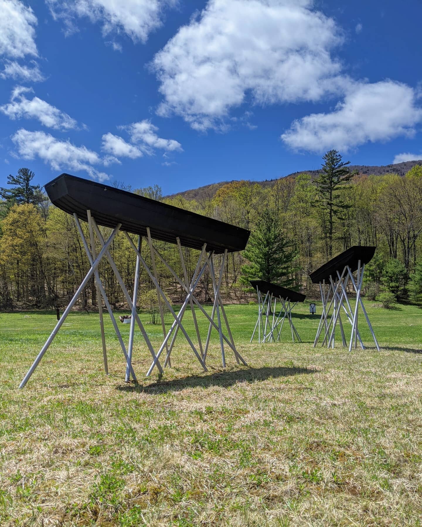 Now on view at the @sovtarts in Manchester, VT the  Force Exhibition curated by @salemartworks @arttrax @pearlruckus @anthonycafritz . You can see a iteration of my &quot;Entropic Construction&quot; series for the next 5-10 years in their sculpture p