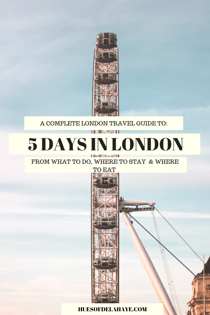 5 days in London itinerary for first-time visitors. In this 5 Day London travel guide I break down the best things to do in London including which iconic landmarks and museums to the coolest neighborhoods and where to to stay in London for first timer visitors. Read more if you want to guided by a Londoner on how to get the most from your first time visiting London #Londontravel #London #travel #travelguide #europetravel #europetraveltips #uk