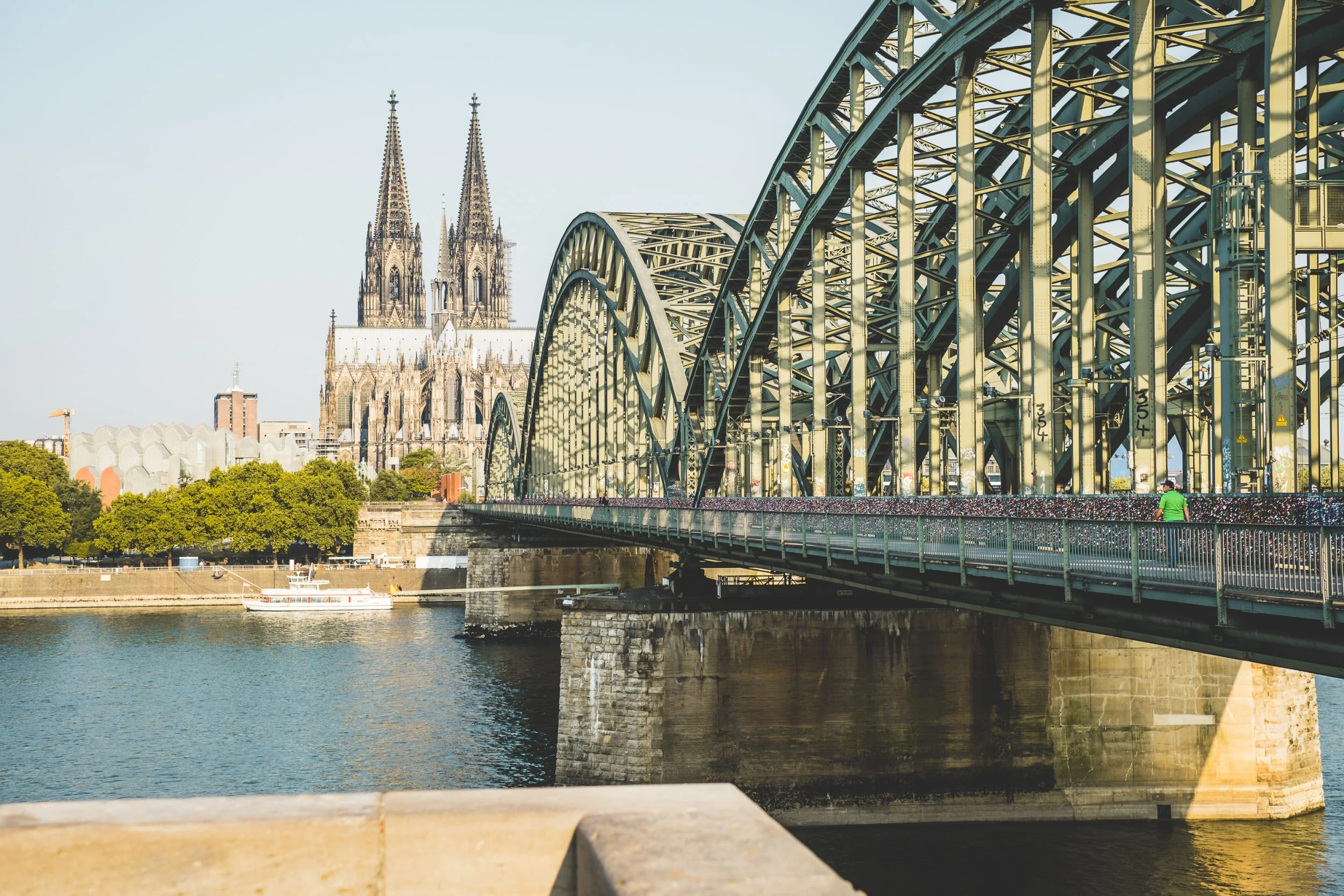 Lock Bridge Hohenzollernbrücke Cologne City Break