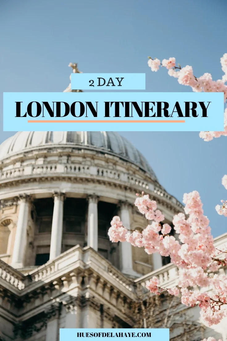 The perfect 2 days in london itinerary. I’ll show you how to spend a weekend in London. In this 2 day London itinerary I list the best things to do in London, places see and where to eat while visiting London. How to spend 48 hours in London.